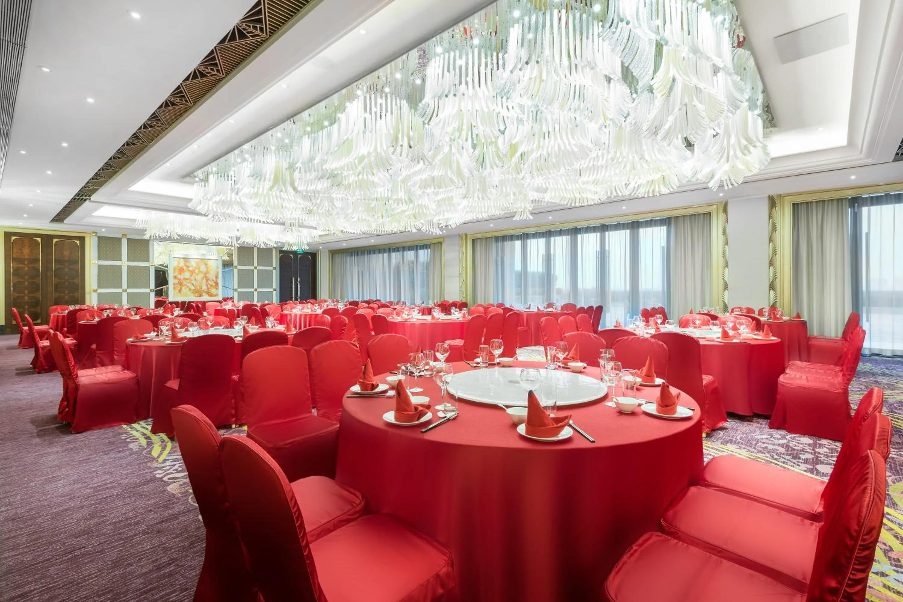 Banquet/Function facilities in Junluxe Hotel Guangzhou Zengcheng-Free Shuttle Bus For Canton Fair