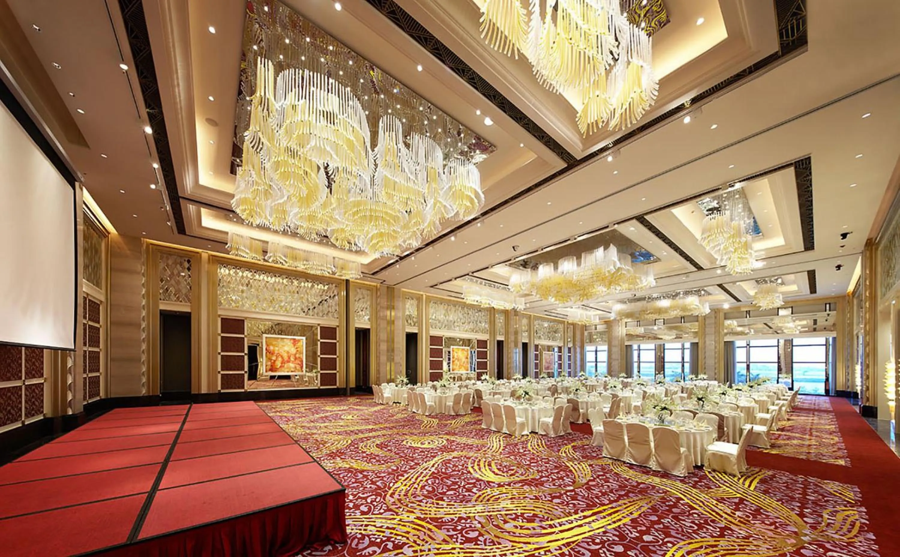 Banquet/Function facilities in Junluxe Hotel Guangzhou Zengcheng-Free Shuttle Bus For Canton Fair