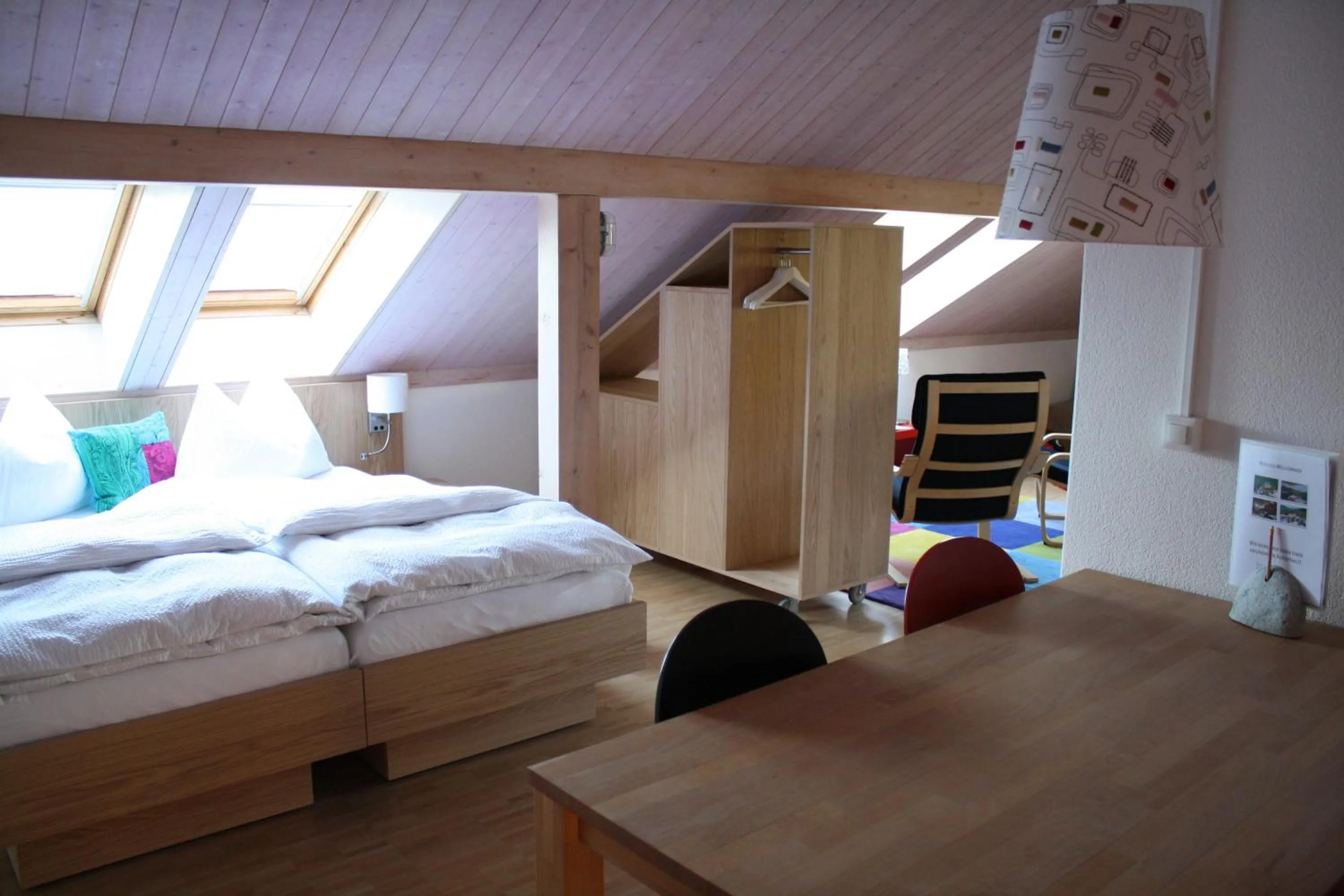 Bedroom, Bed in Restaurant Hotel Rüttihubelbad