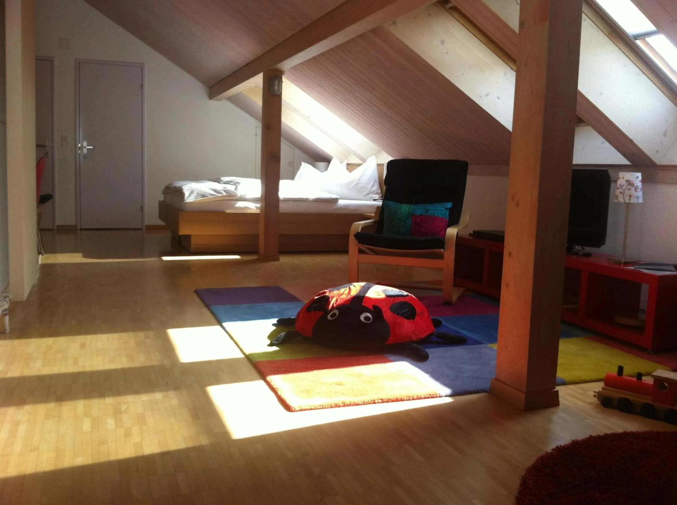 Bedroom, Bed in Restaurant Hotel Rüttihubelbad
