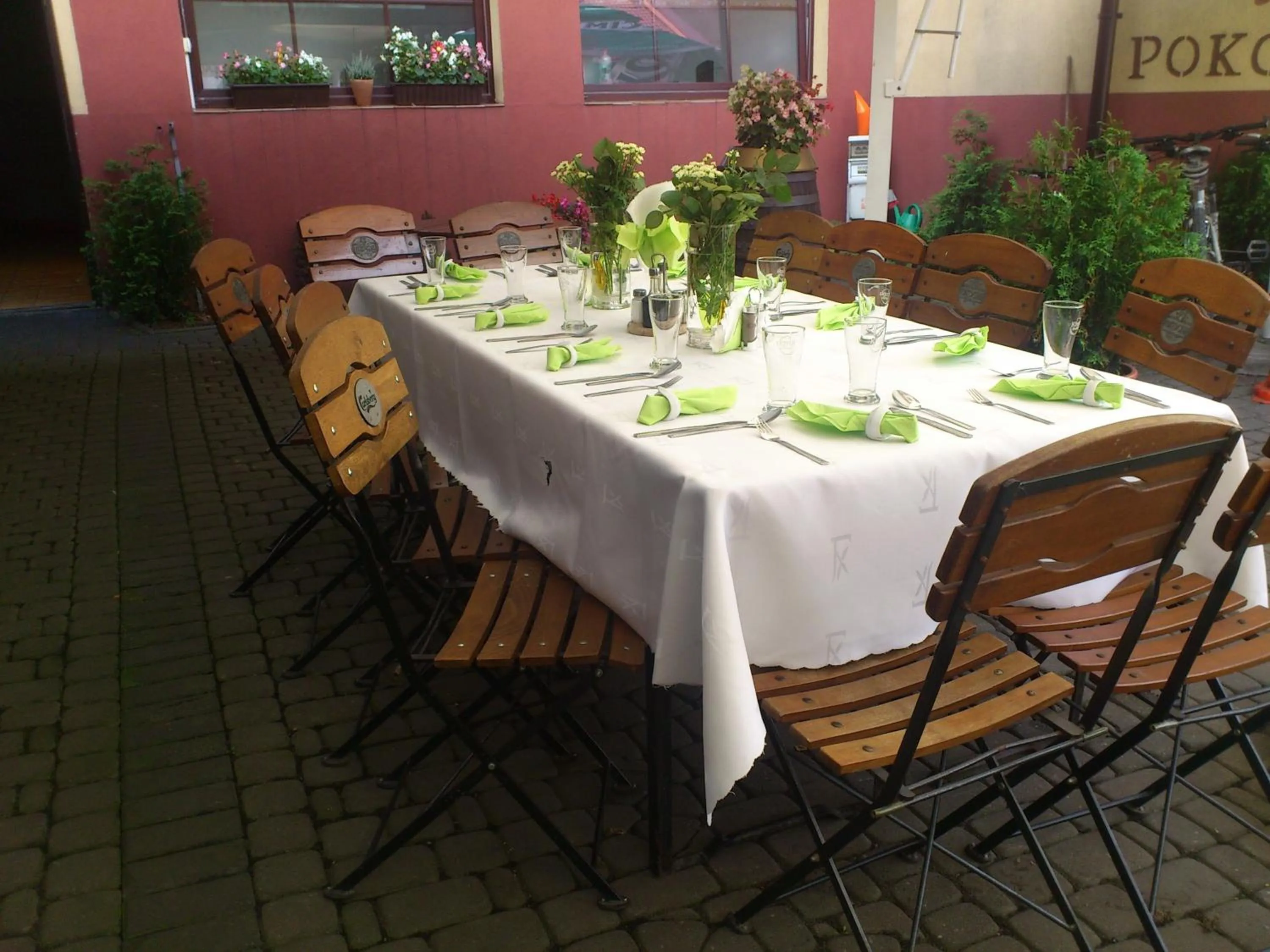 Garden in Pokoje Gościnne u Meresa