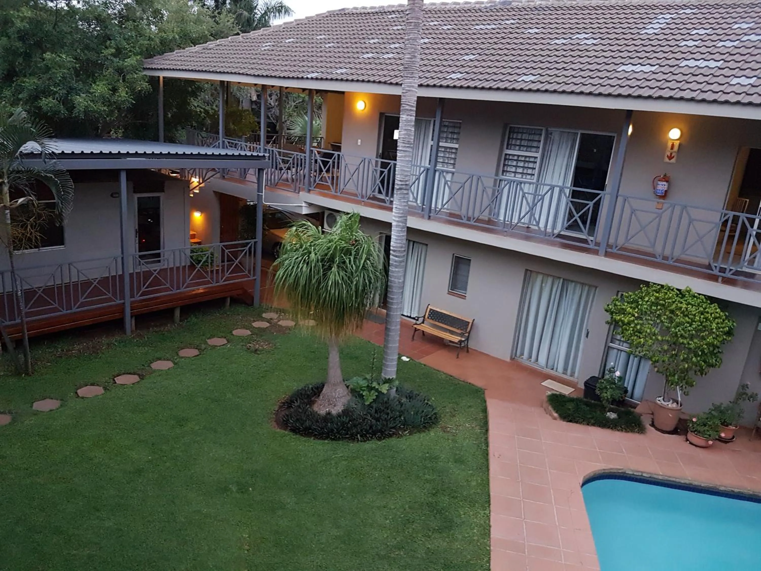 Balcony/Terrace in Loerie Guesthouse