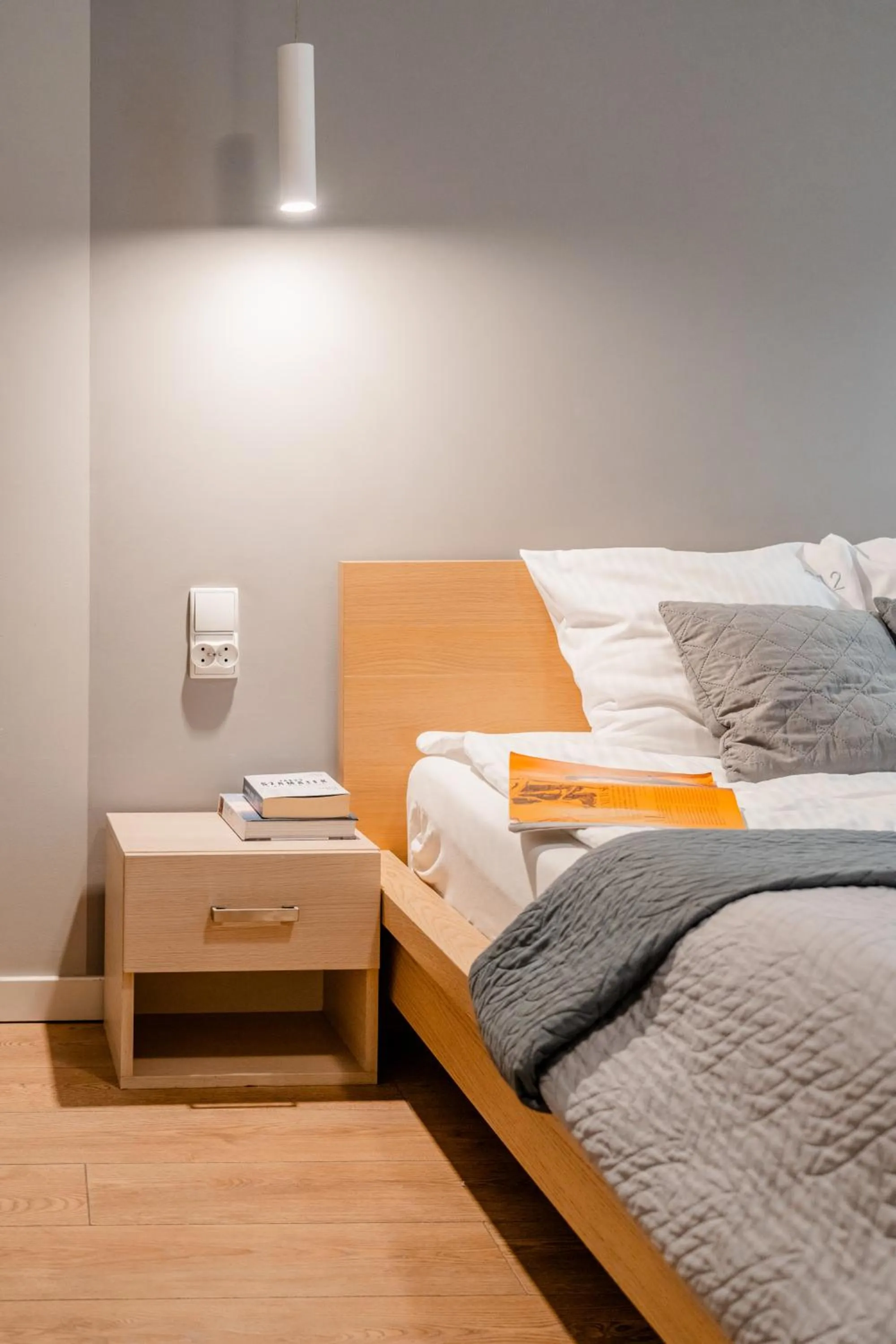 Bed in Apartamenty Platinia - komfortowe noclegi Kraków Stare Miasto