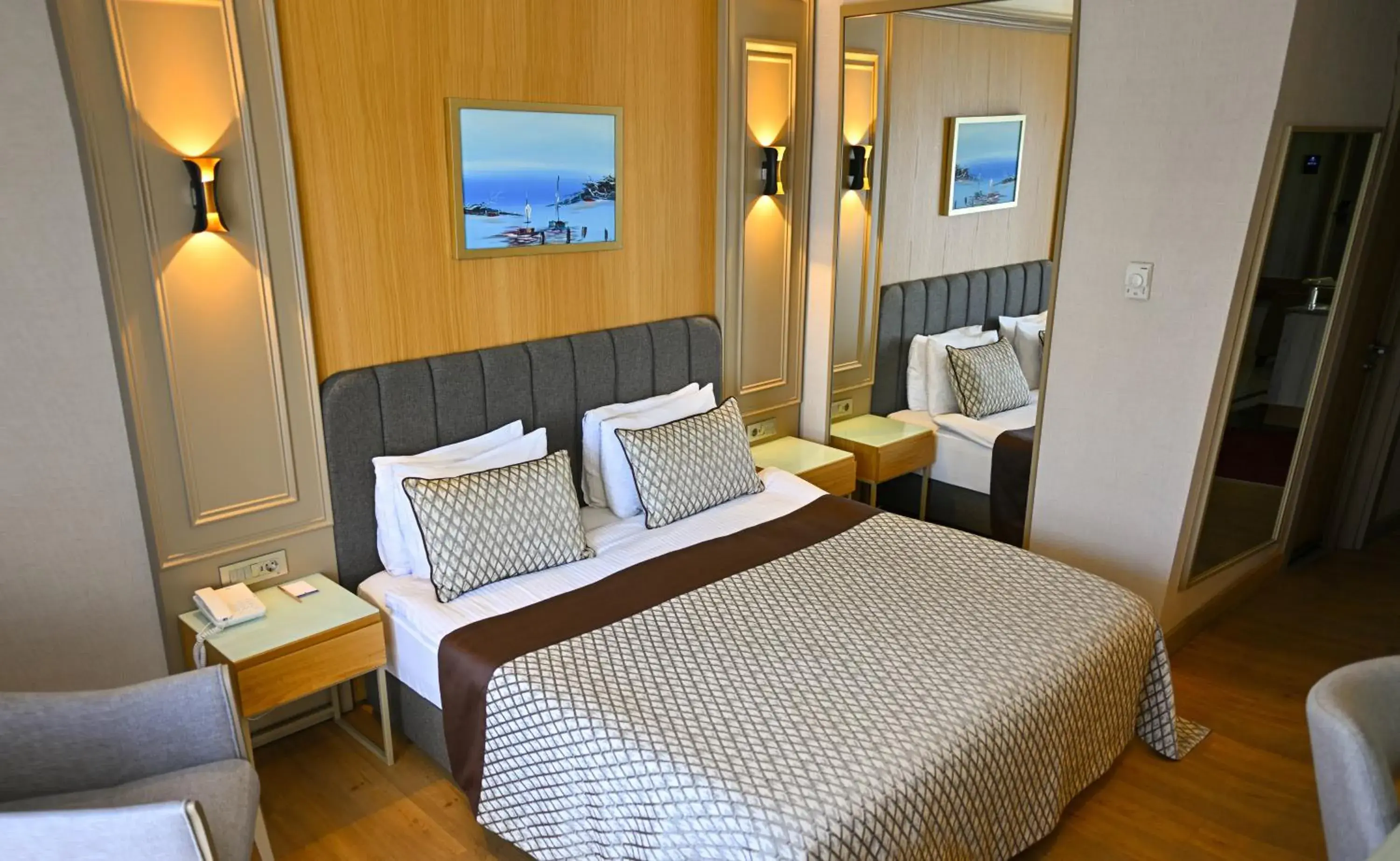 Standard Double Room with Side Sea View in Porto Bello Hotel Resort & Spa Standard Double Room with Side Sea View in Porto Bello Hotel Resort & Spa