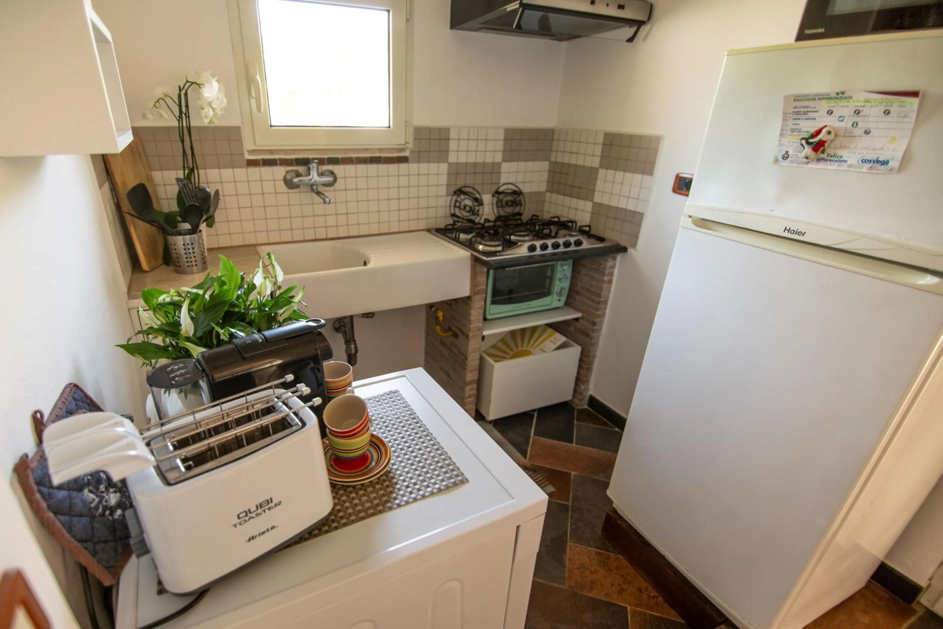 Coffee/tea facilities in Villa LA CESA & Villino LA CASETTA Holiday Houses CON JACUZZI