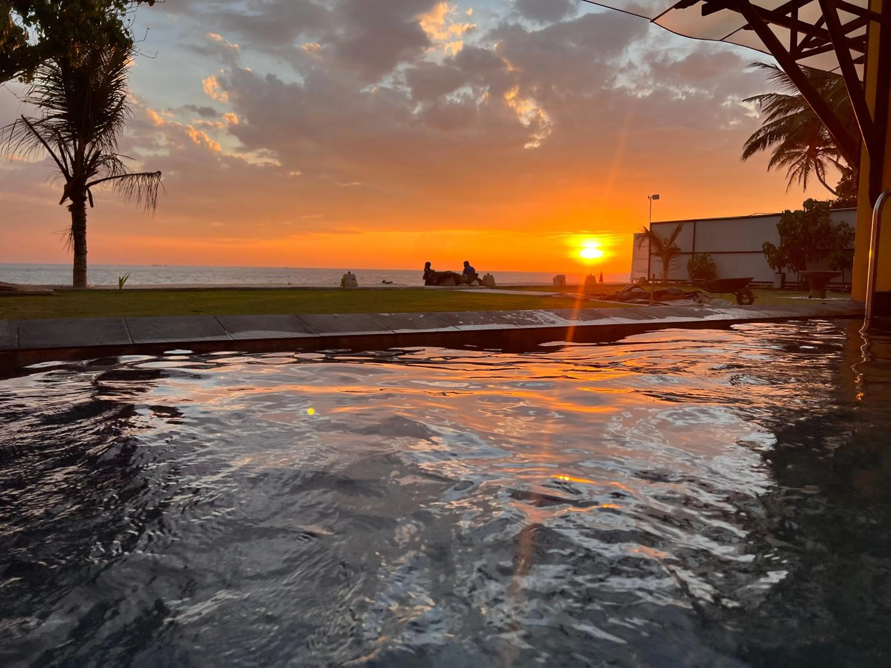 Swimming pool in Amanda Beach Villas