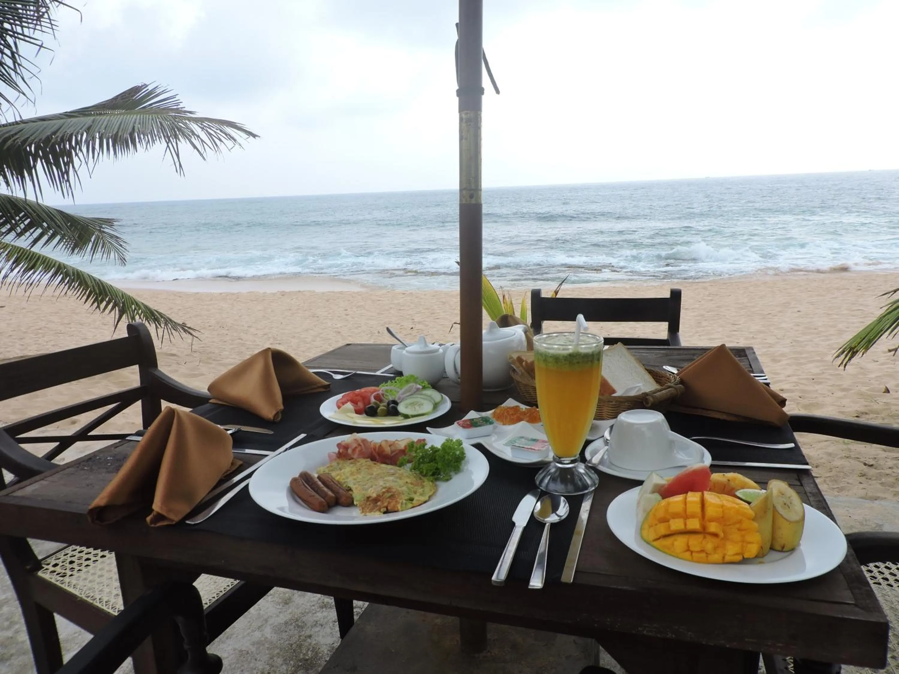 Breakfast in Amanda Beach Villas