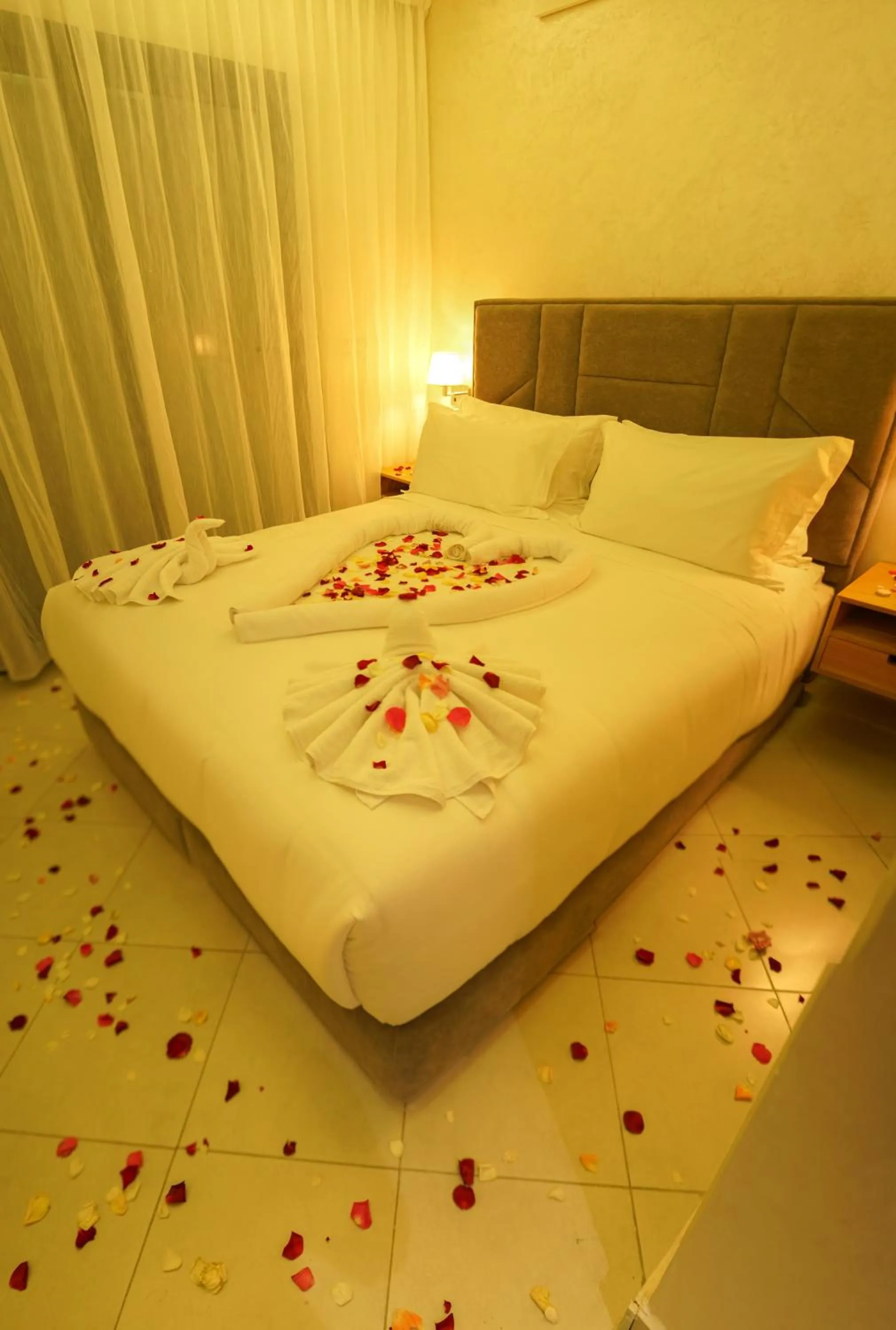 Bed in RIMAS Apparthôtel