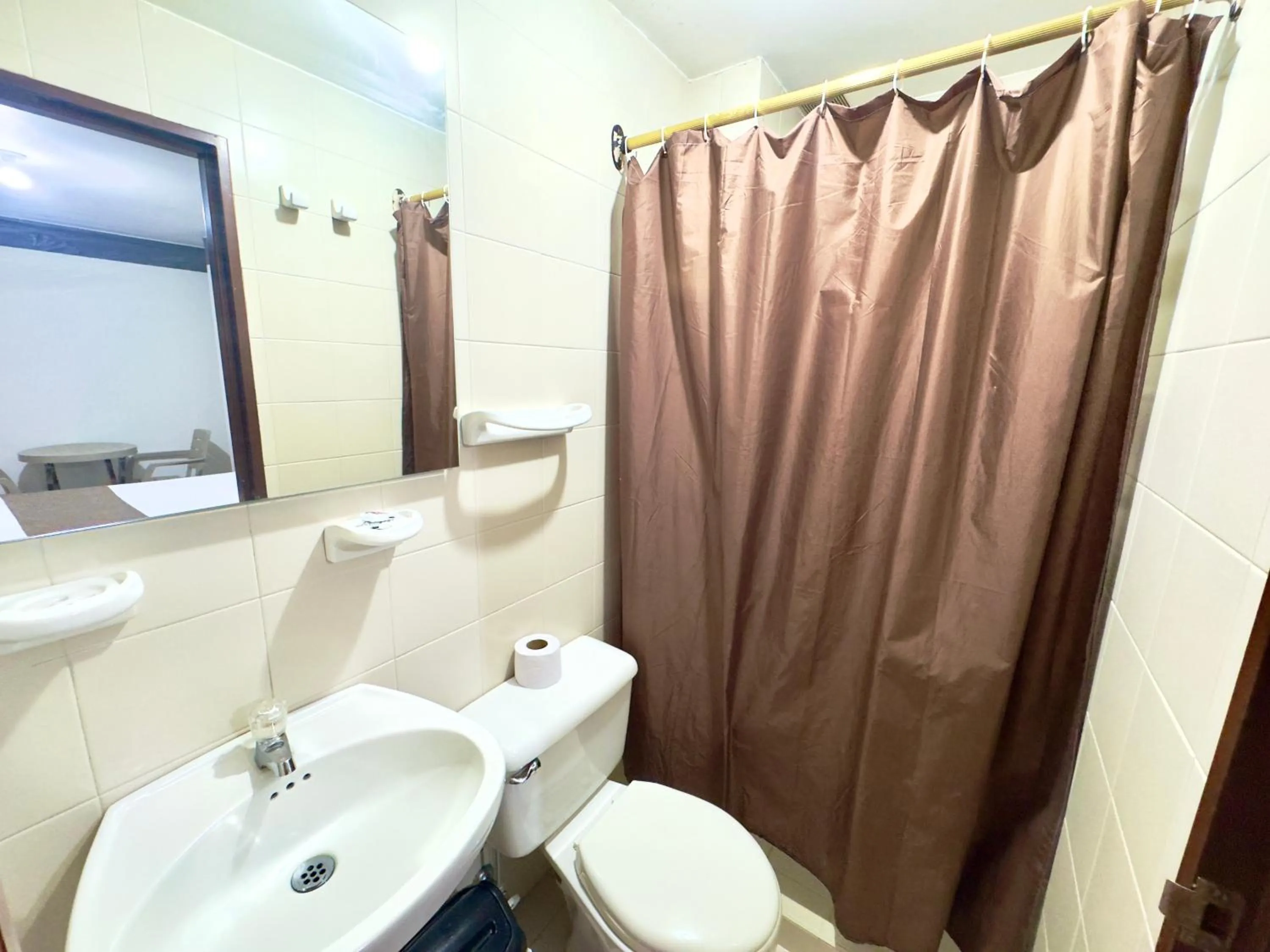 Toilet in Hotel Pereira Central