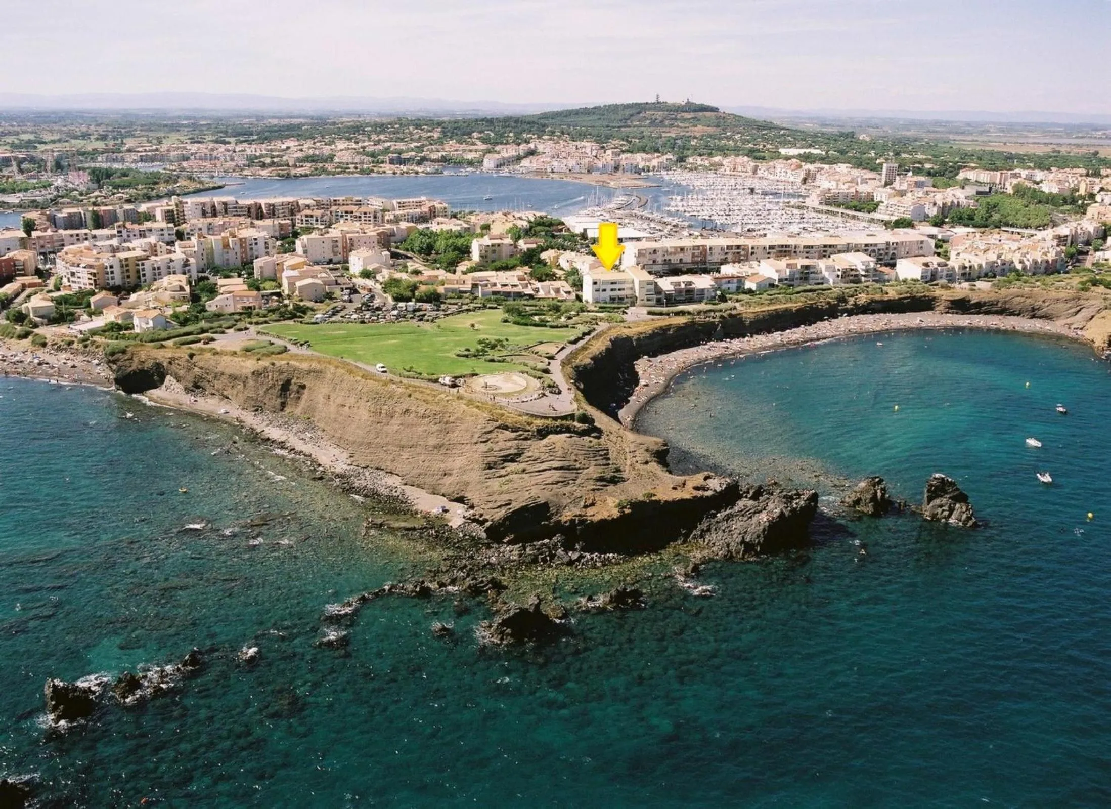 Sea view in Hôtel La Grande Conque