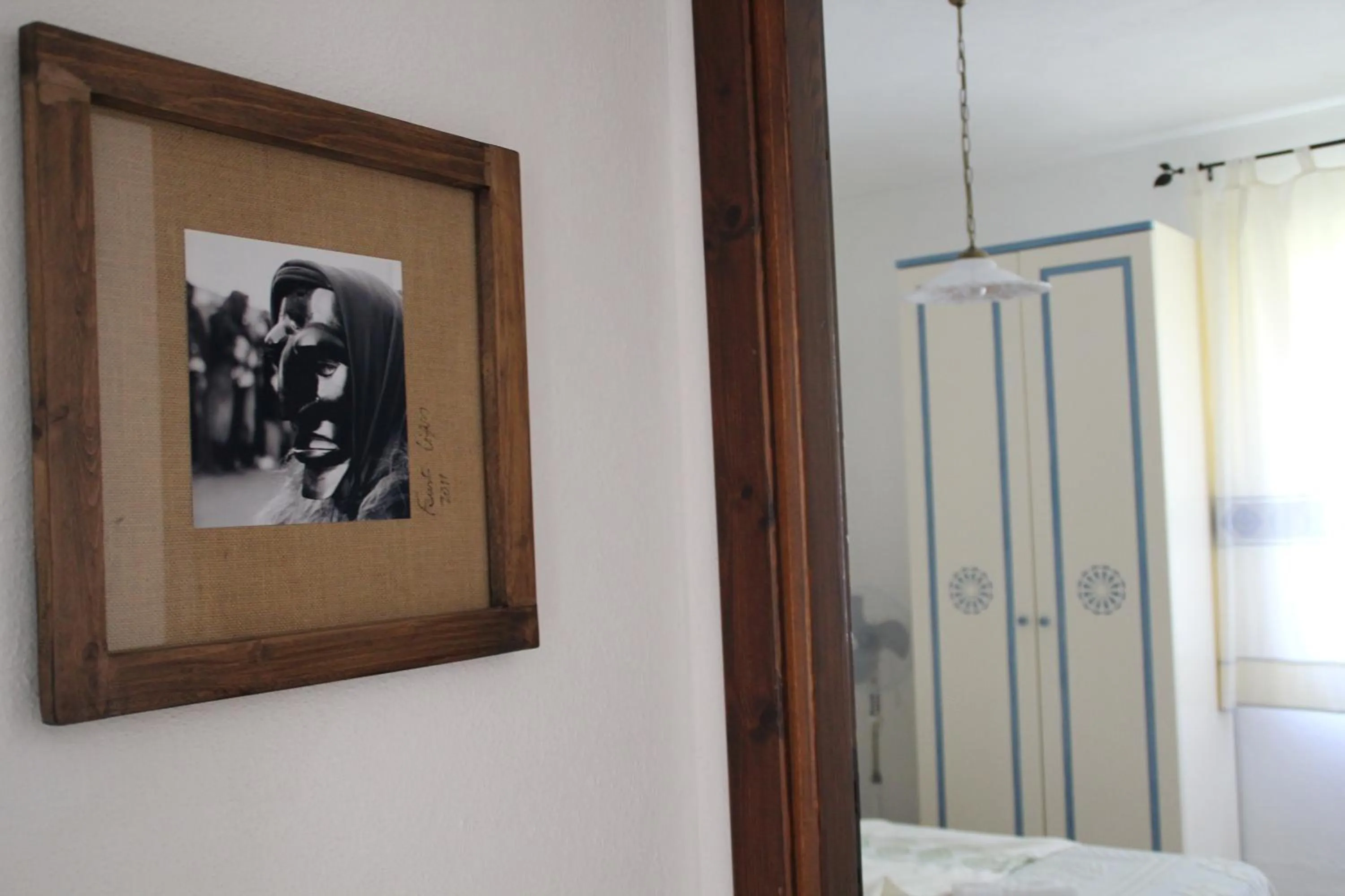 Decorative detail in B&B La Pintadera