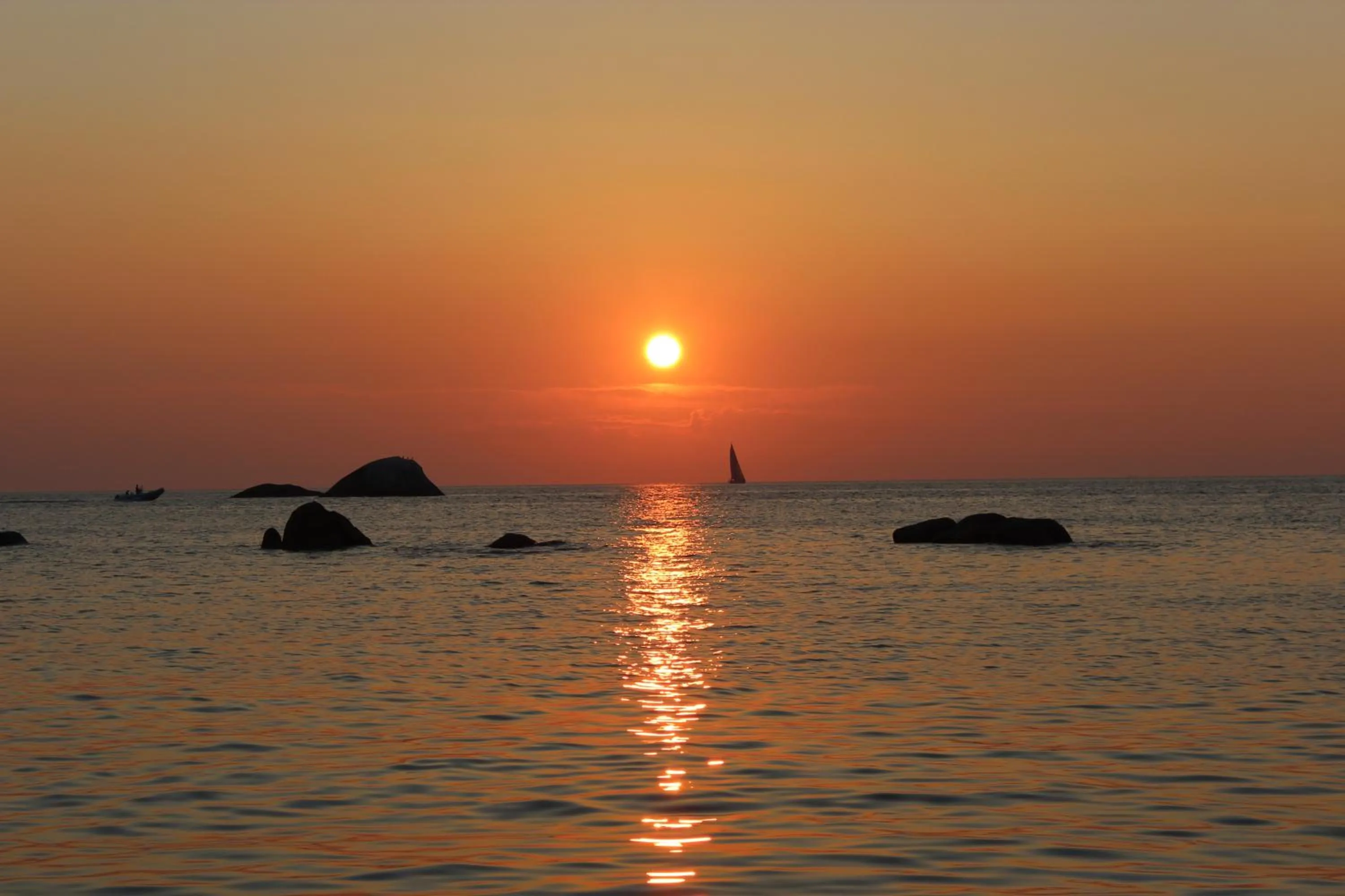 Natural landscape in B&B La Pintadera