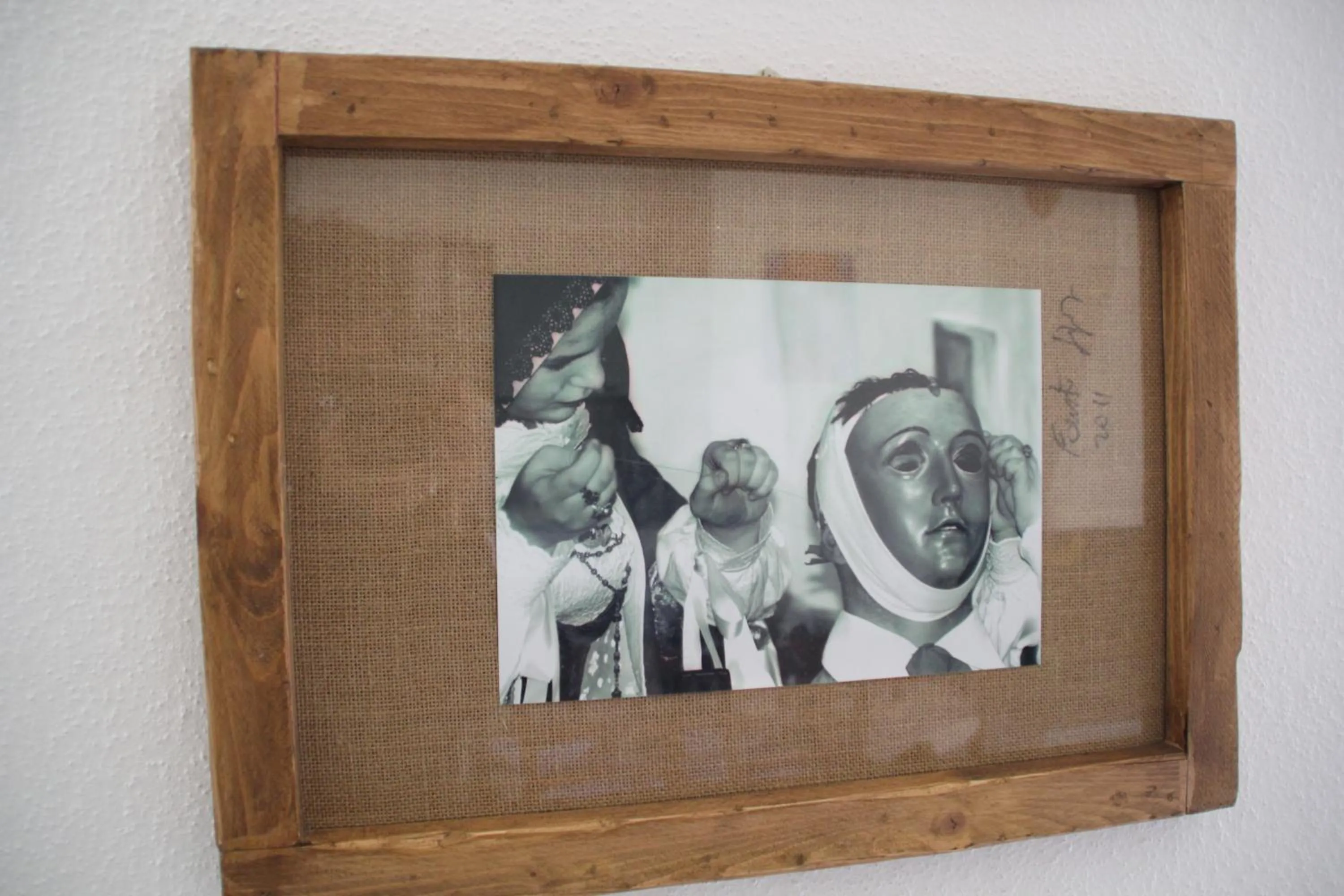 Decorative detail in B&B La Pintadera