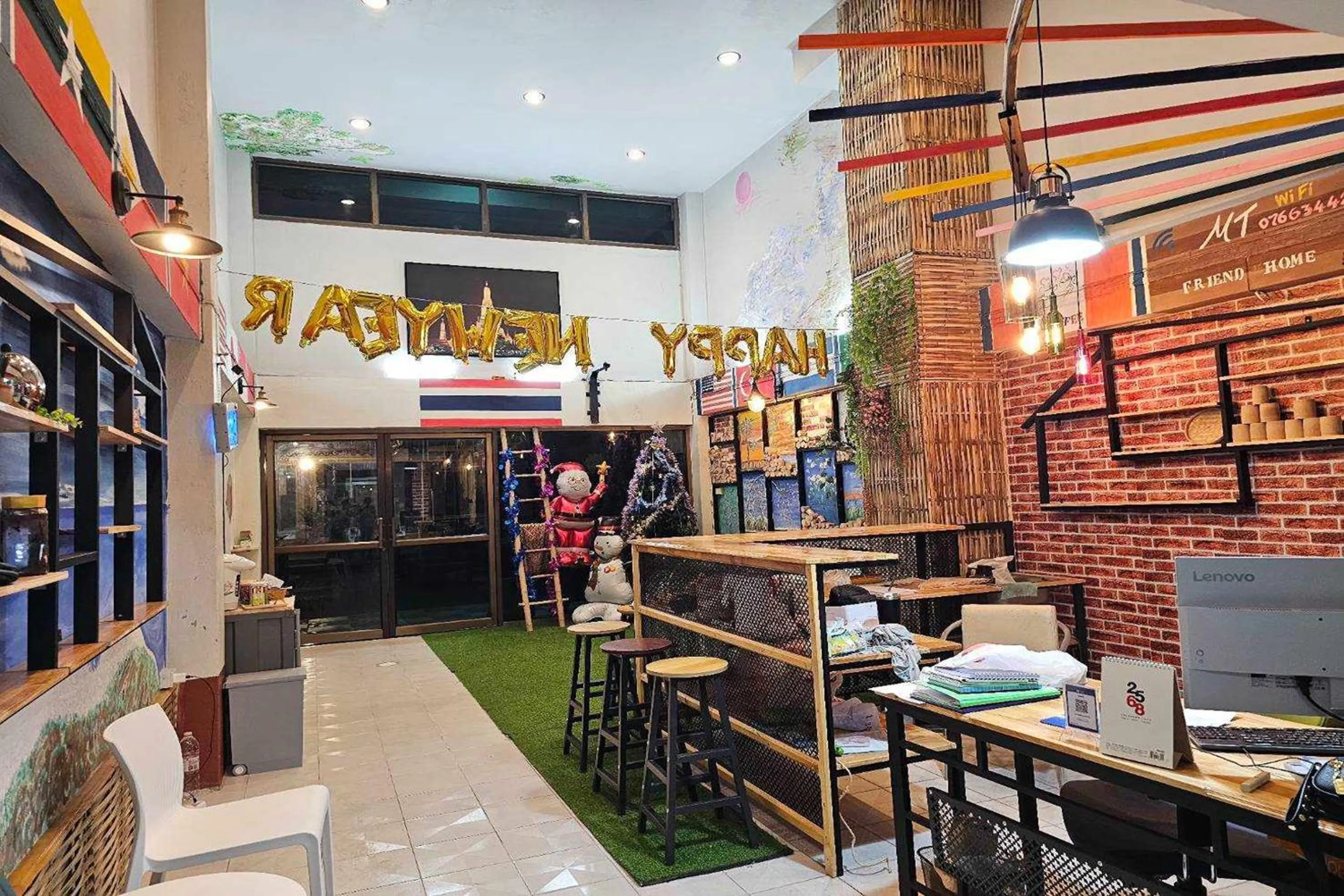 Lobby or reception in MT Friend Home & Hostel