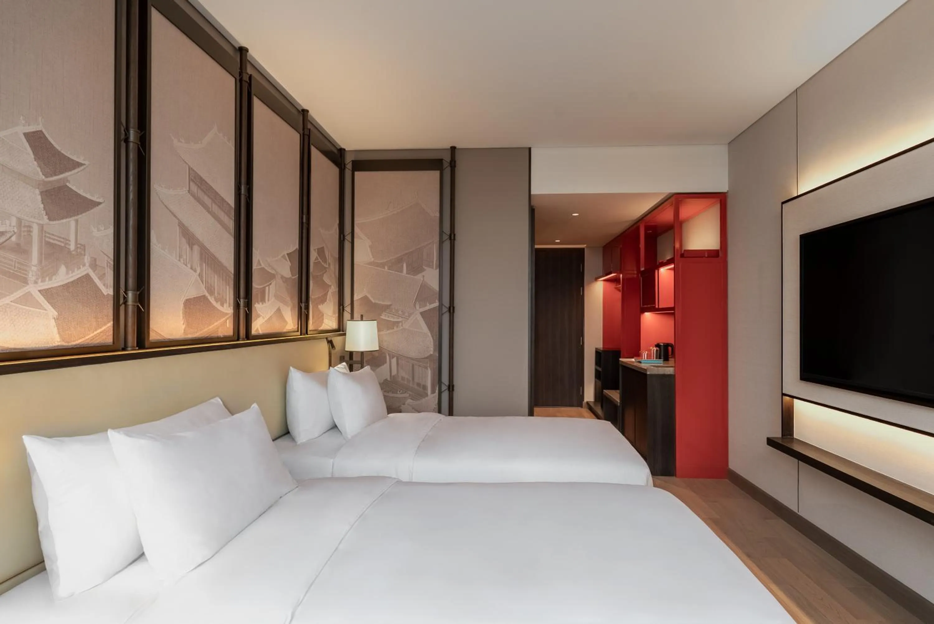 Bed in Dusit Le Palais Tu Hoa Hanoi