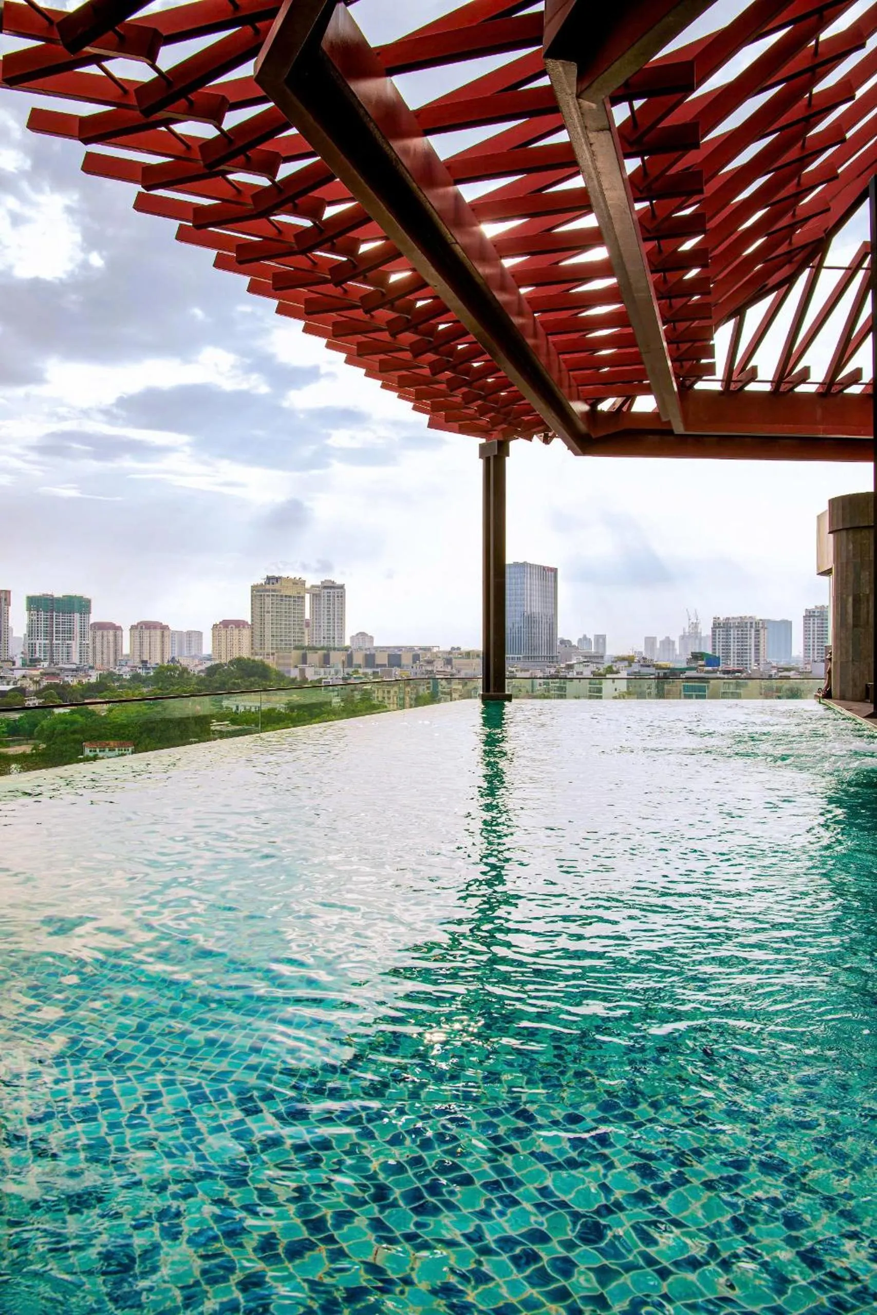 Swimming pool in Dusit Le Palais Tu Hoa Hanoi