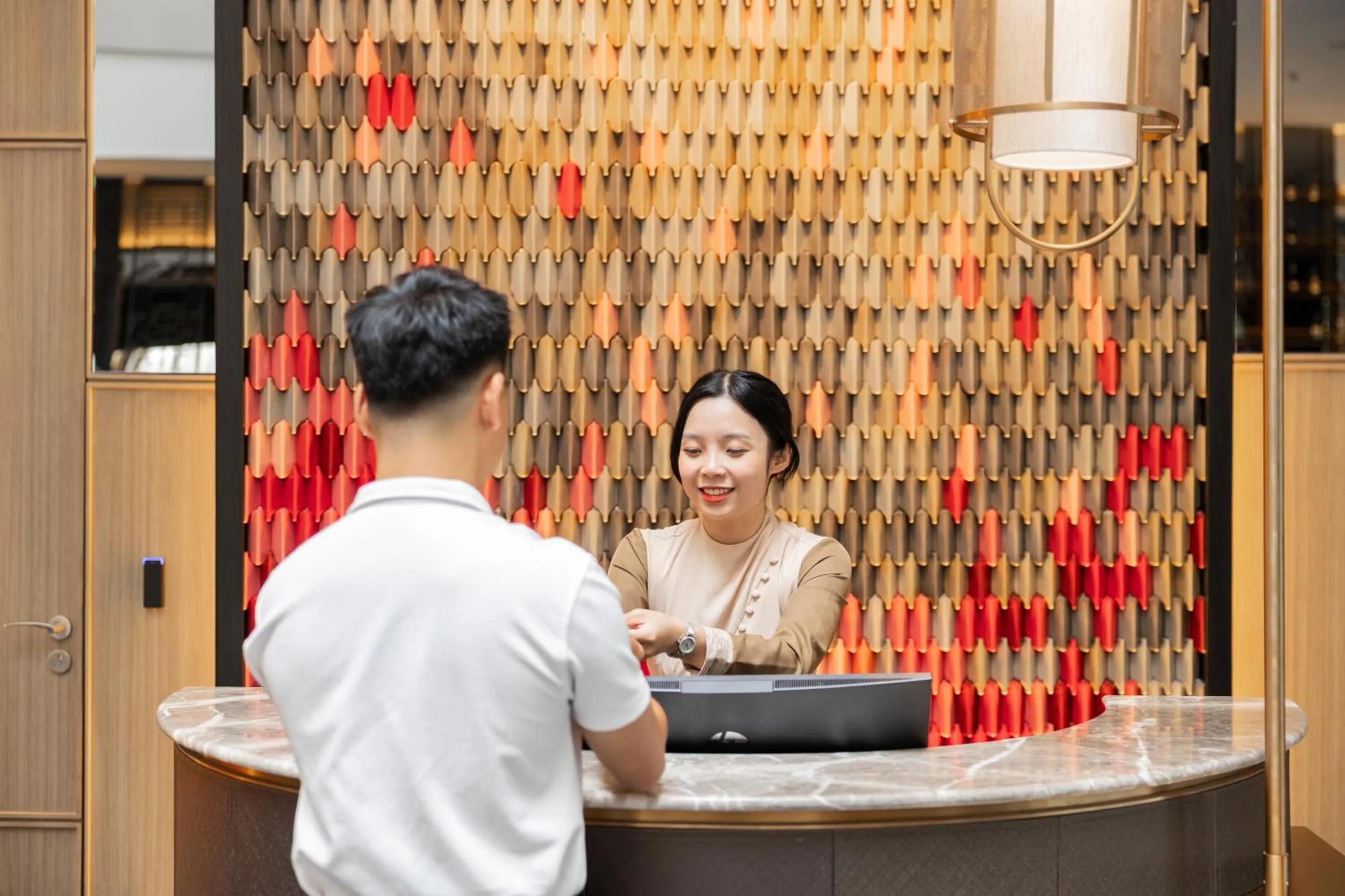 Lobby or reception in Dusit Le Palais Tu Hoa Hanoi