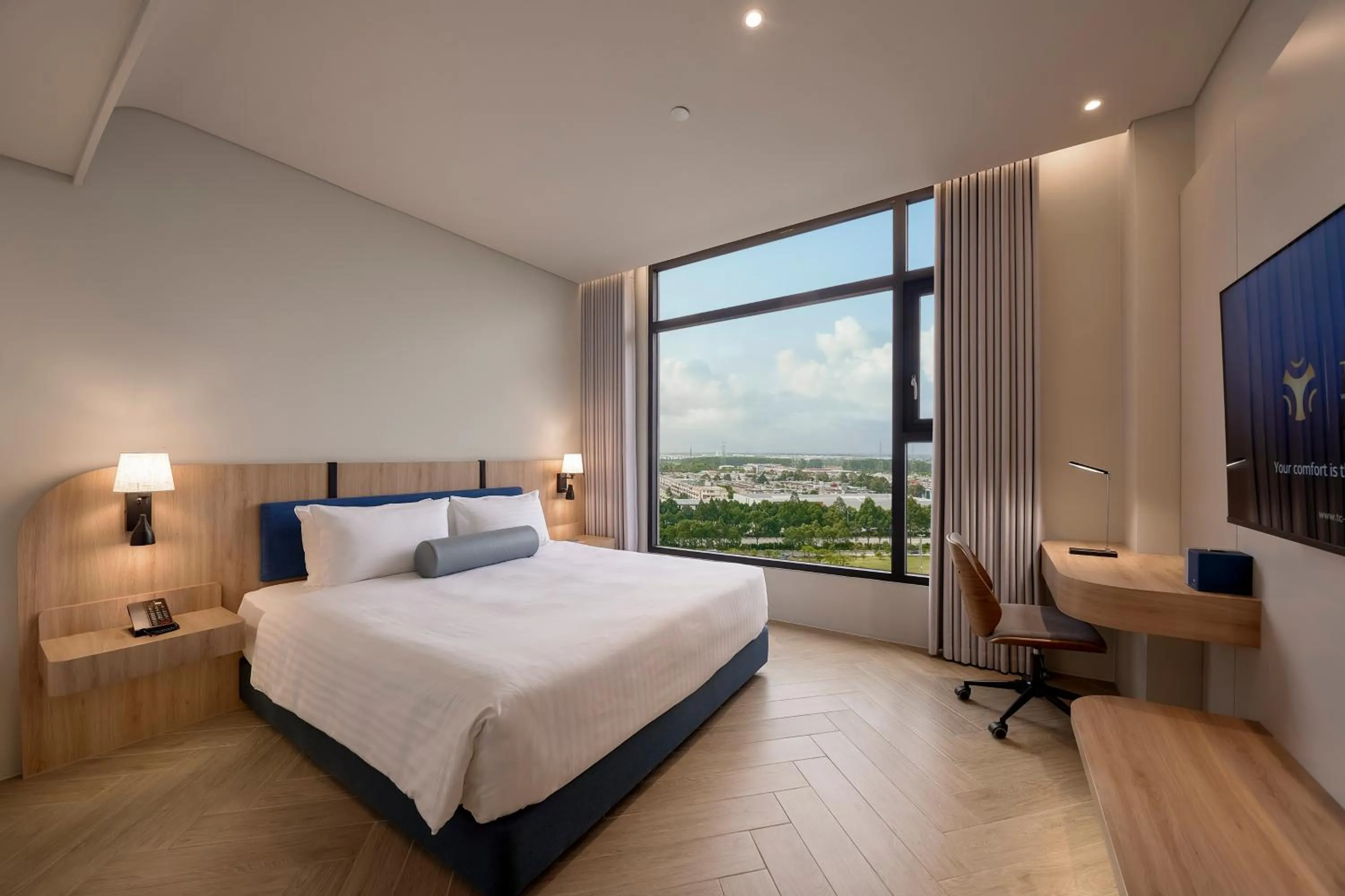 Bed in TC Hotel Binh Duong New City