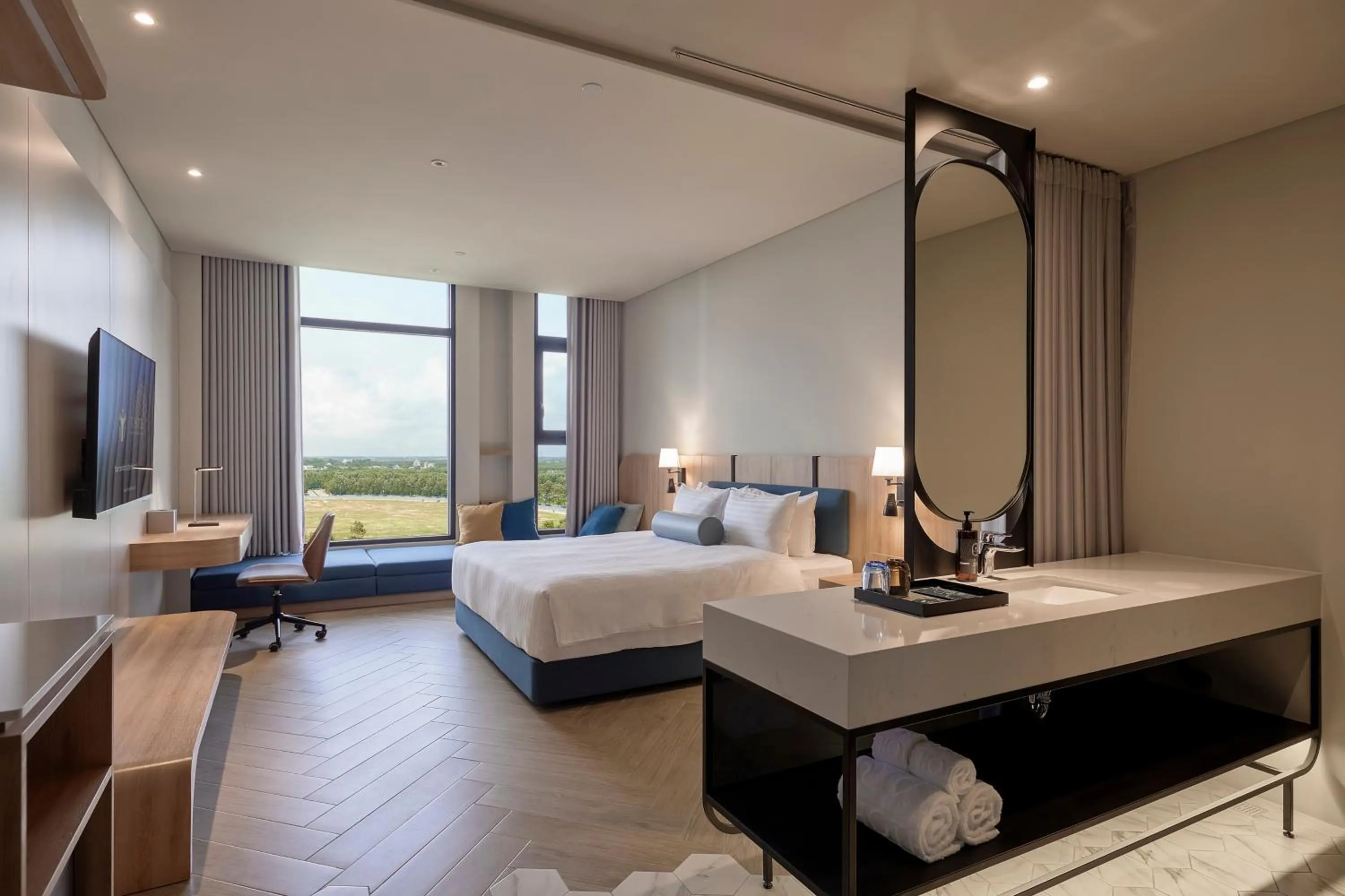 Bed in TC Hotel Binh Duong New City