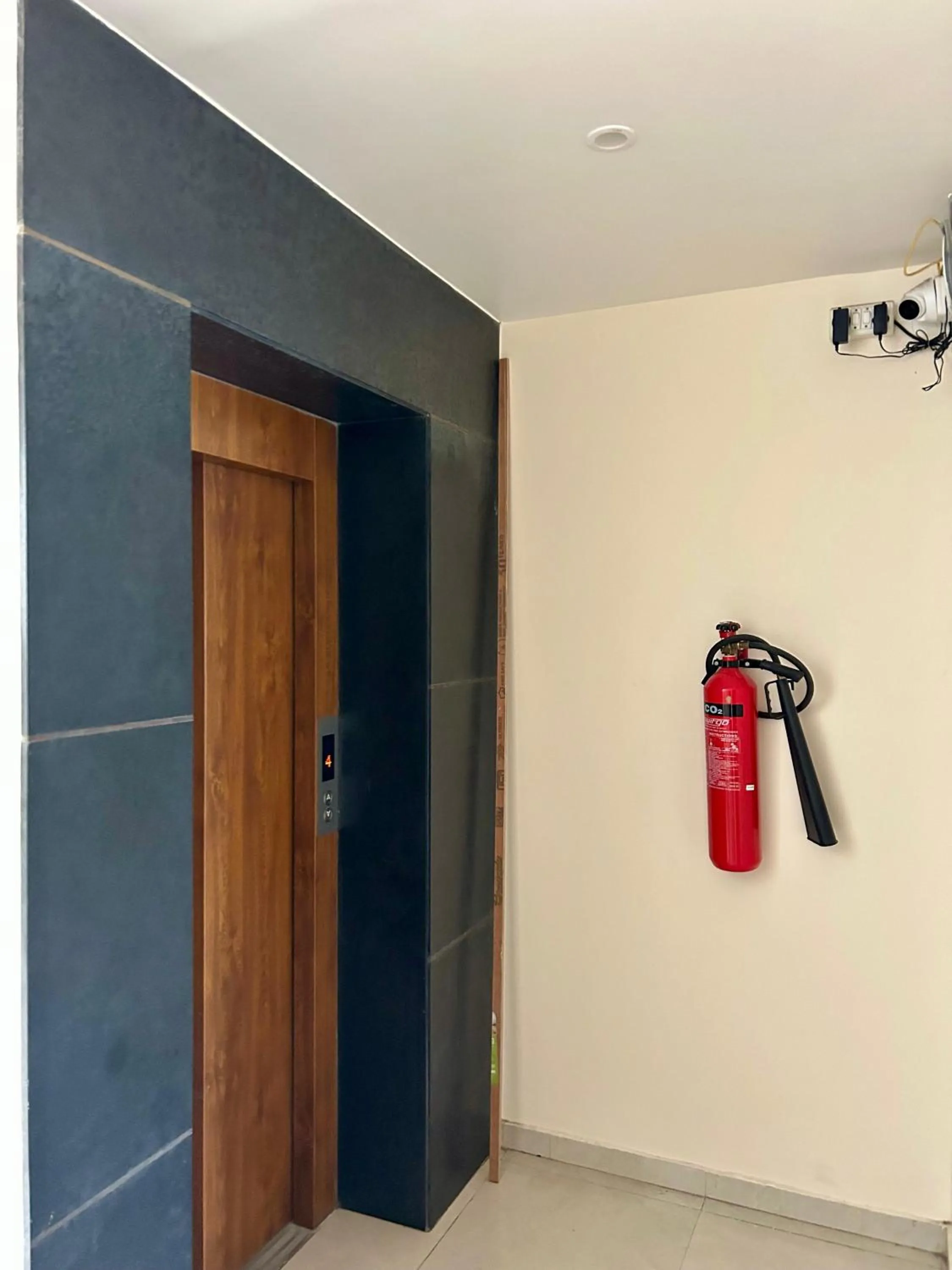 elevator in Sri Saai Surguru Residency