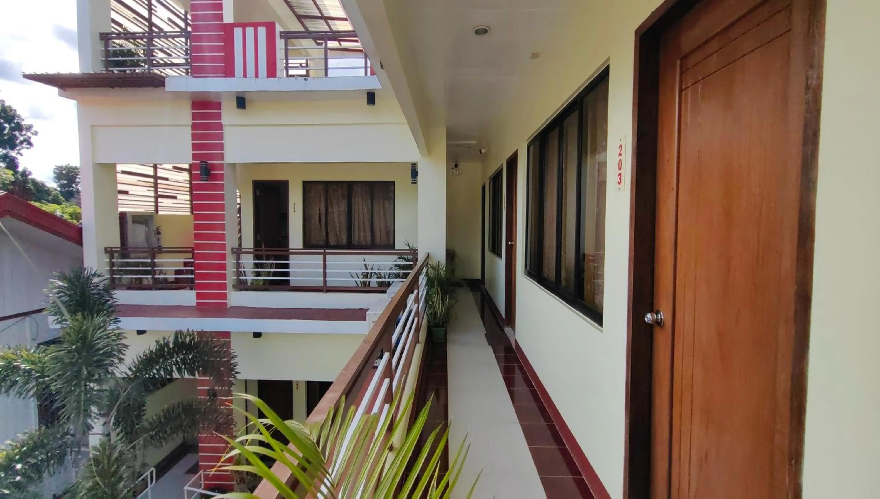 Balcony/Terrace in Pring Pension House Puerto Princesa
