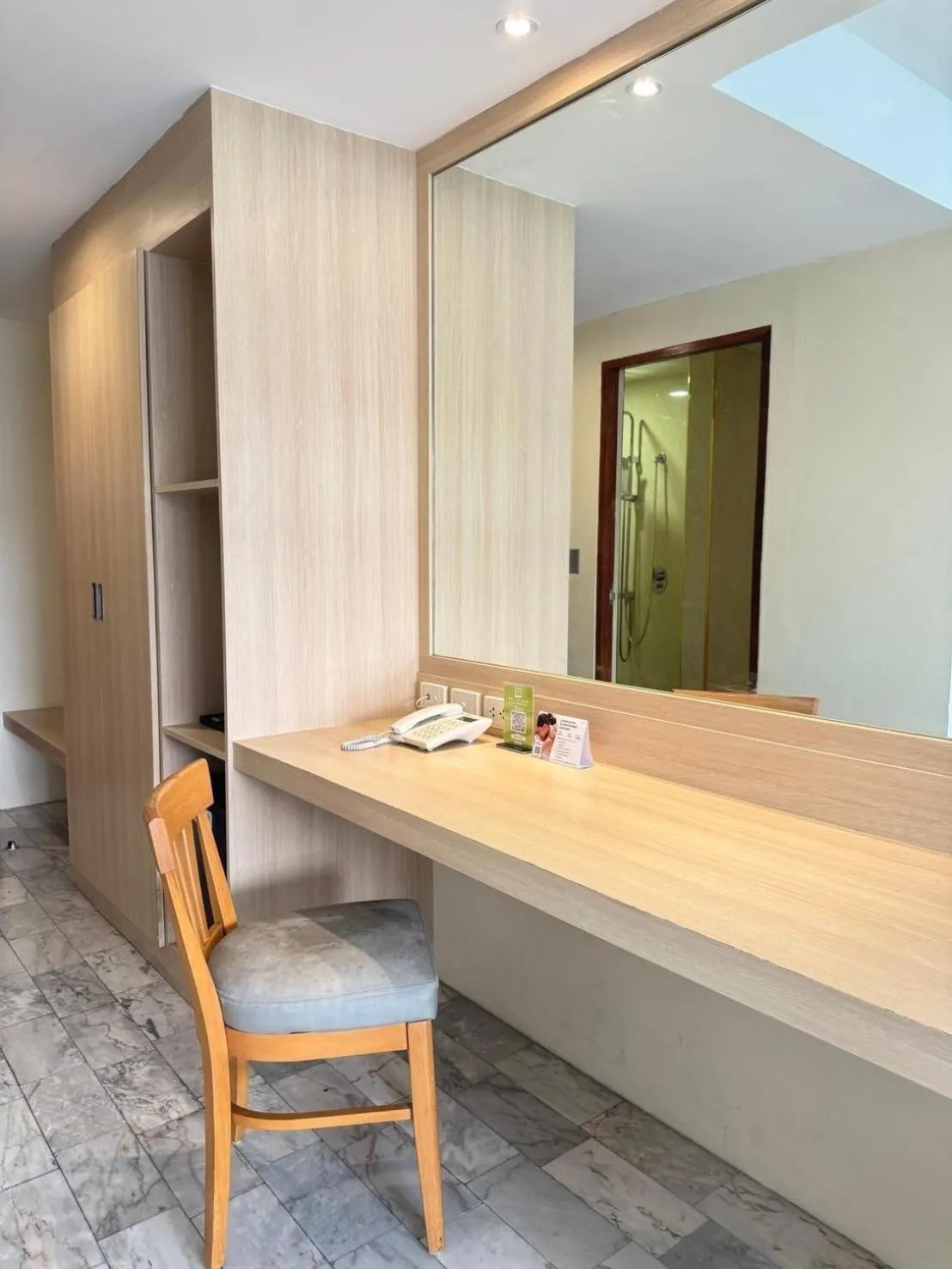 Seating area in iCheck inn Thapra