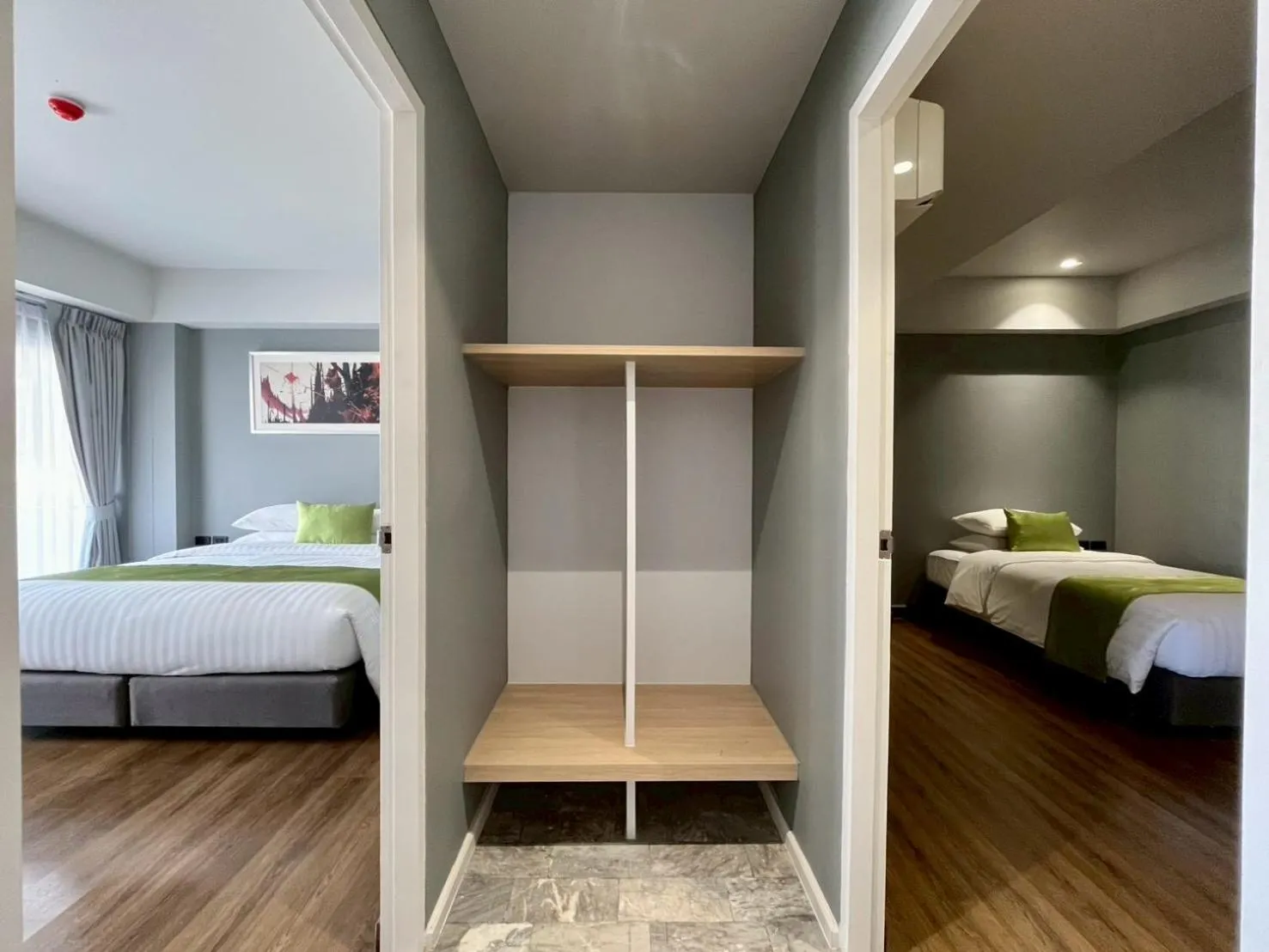 Bed in iCheck inn Thapra