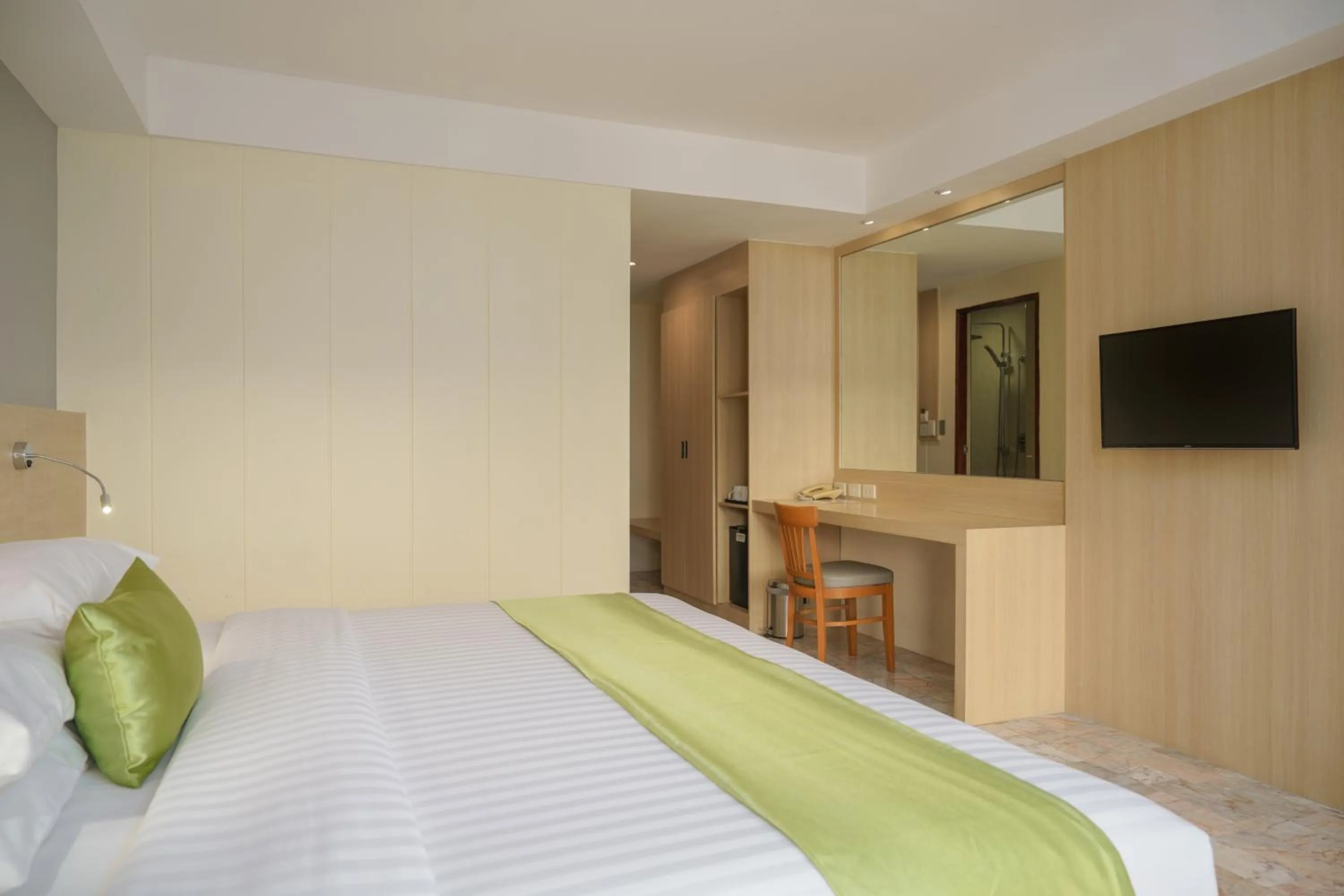 Bed in iCheck inn Thapra