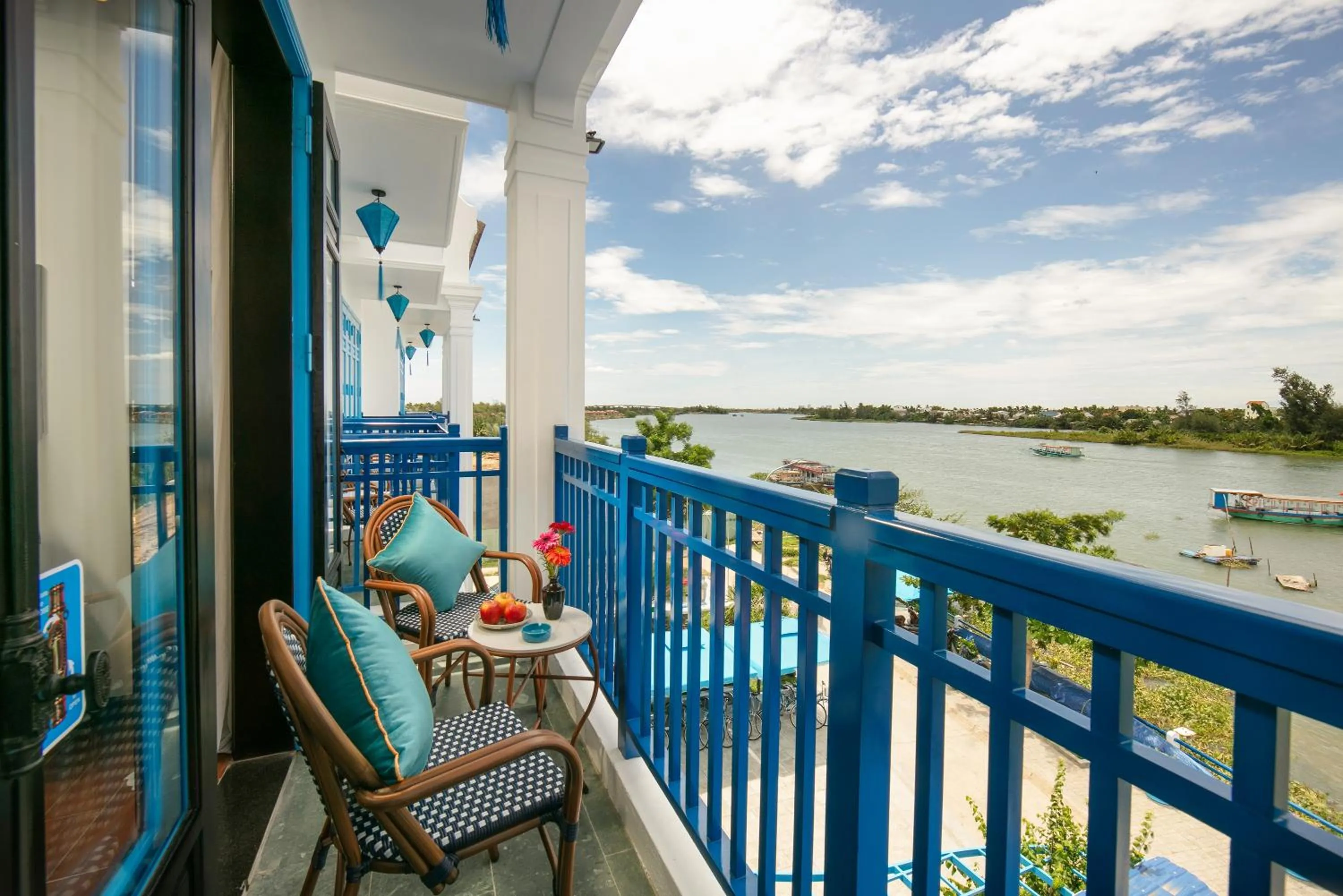 Balcony/Terrace in Silk River Hoi An Hotel & Spa