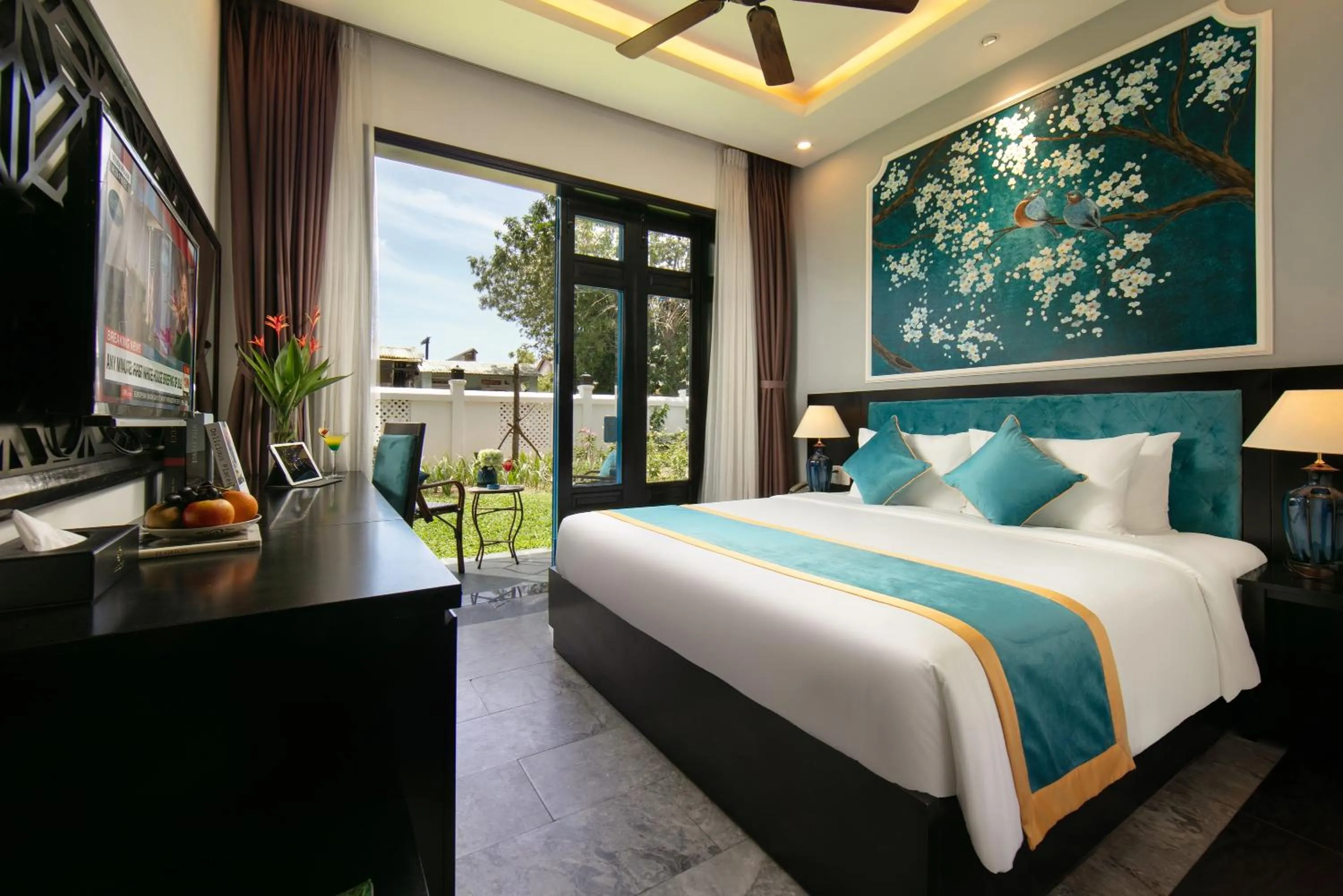 Bedroom, Bed in Silk River Hoi An Hotel & Spa