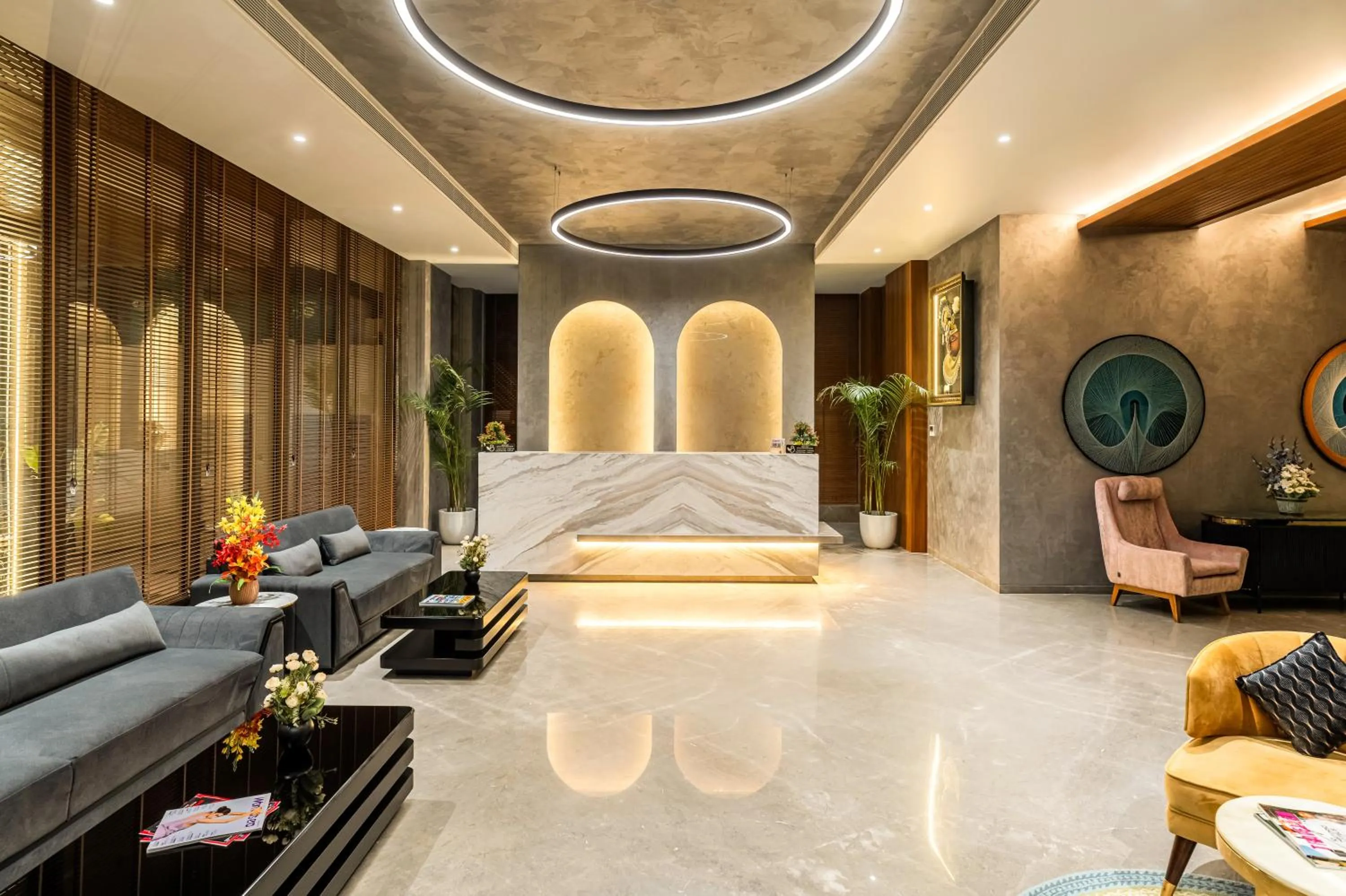 Lobby or reception in The Paradise Bliss - A Luxury Hotel & Spa in Udaipur