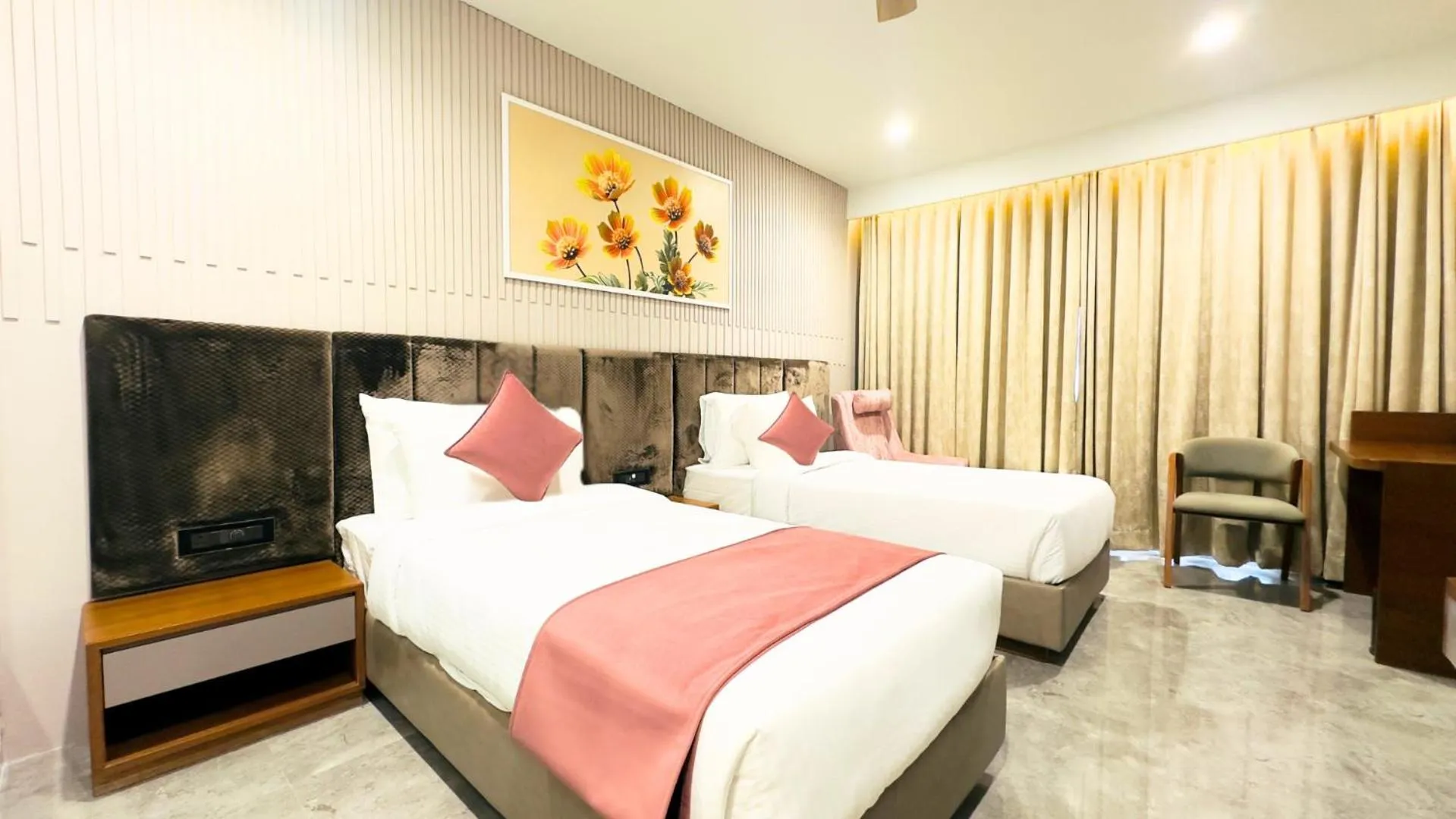 Bedroom, Bed in The Paradise Bliss - A Luxury Hotel & Spa in Udaipur