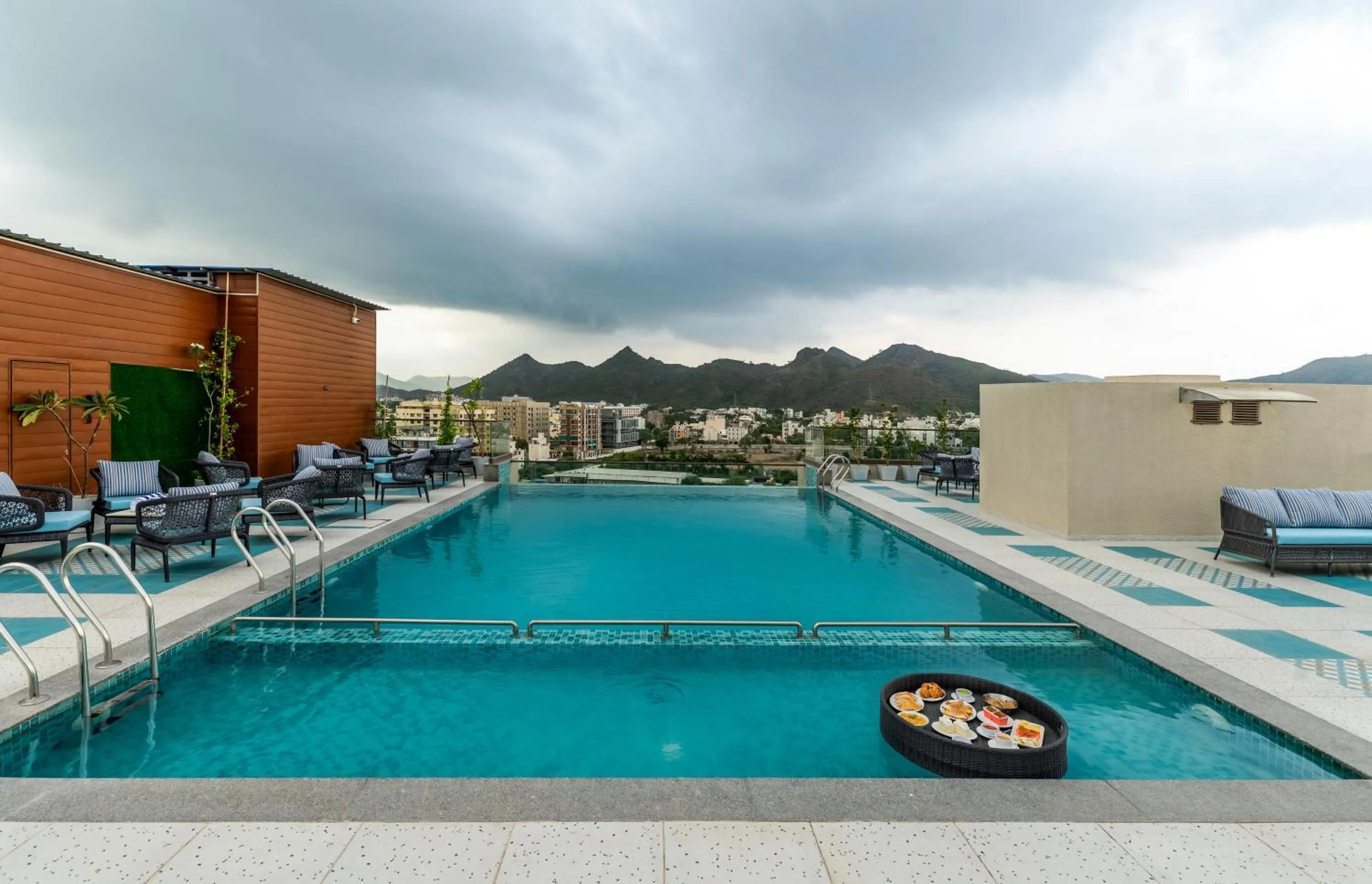 Swimming pool in The Paradise Bliss - A Luxury Hotel & Spa in Udaipur