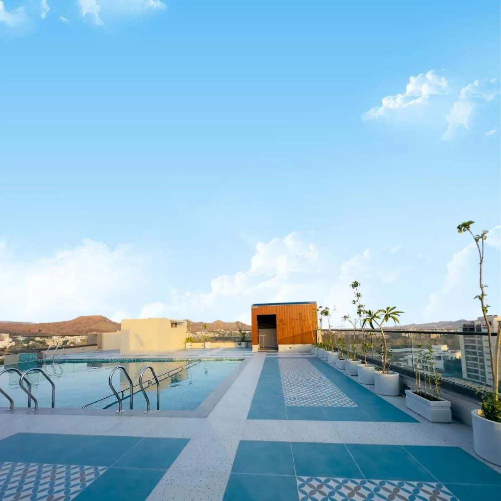 Pool view in The Paradise Bliss - A Luxury Hotel & Spa in Udaipur