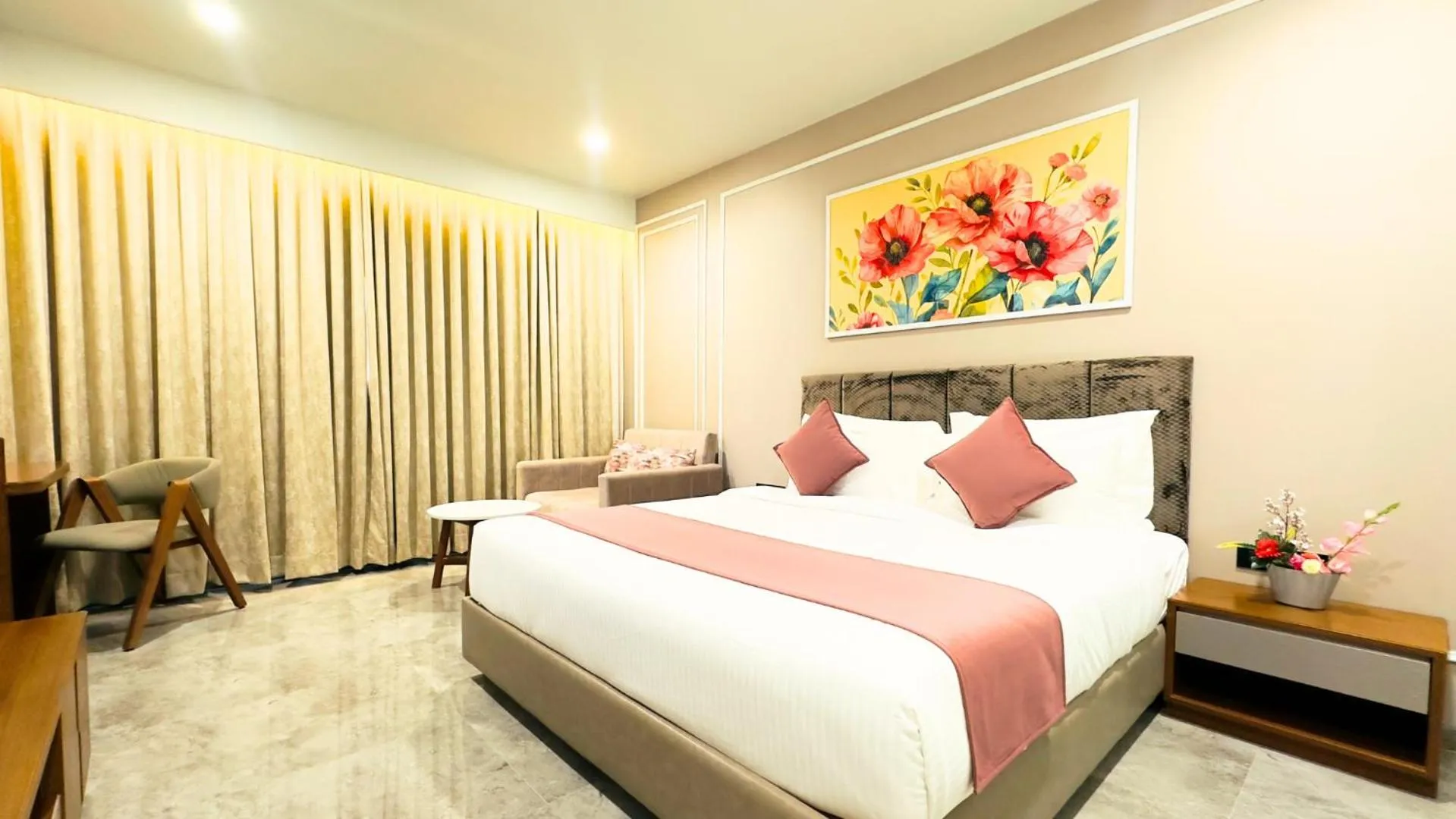 Bedroom, Bed in The Paradise Bliss - A Luxury Hotel & Spa in Udaipur