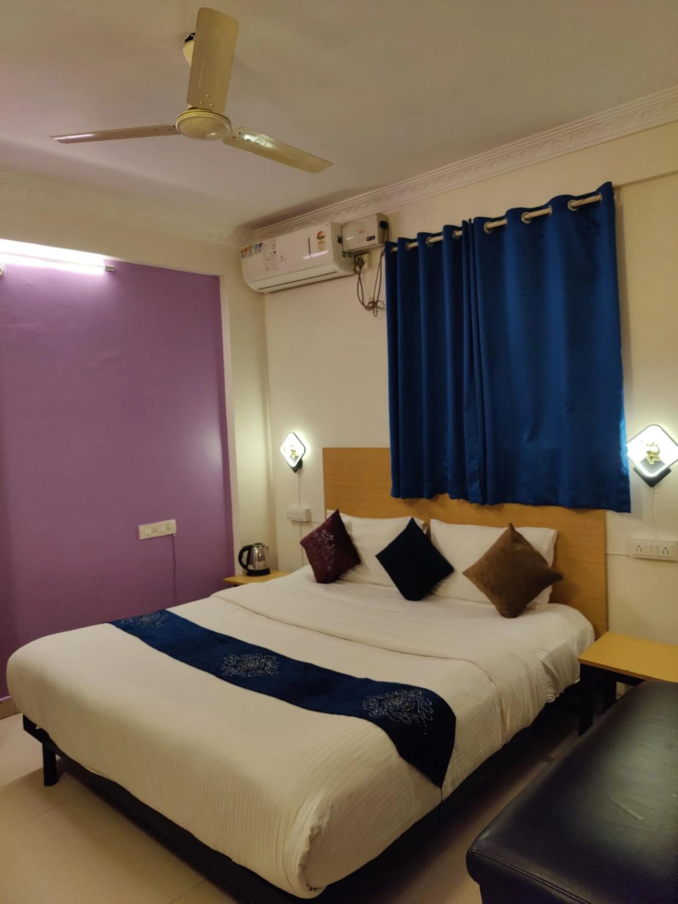 Bed in Sri Balaji Guest House