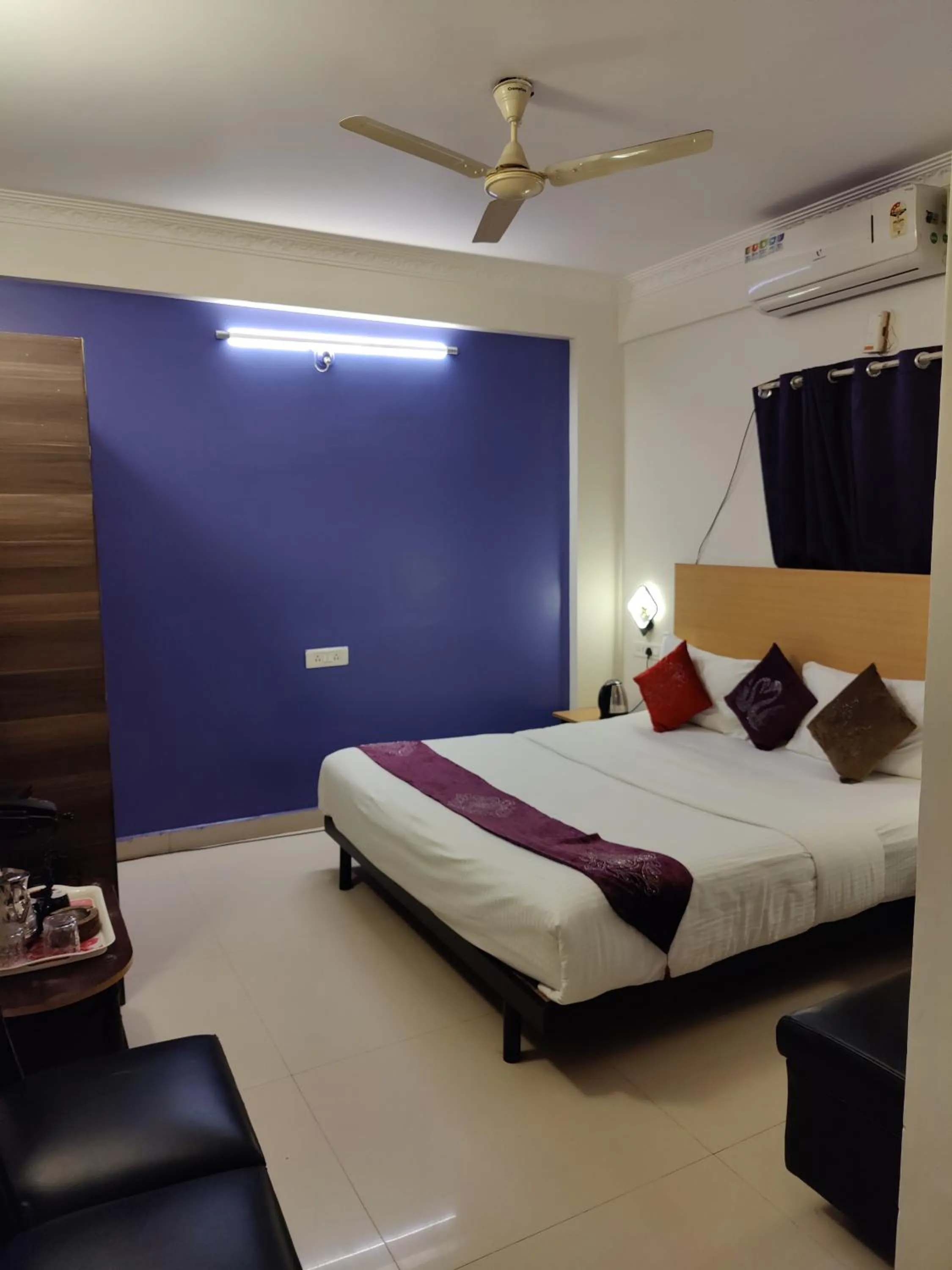 Bed in Sri Balaji Guest House