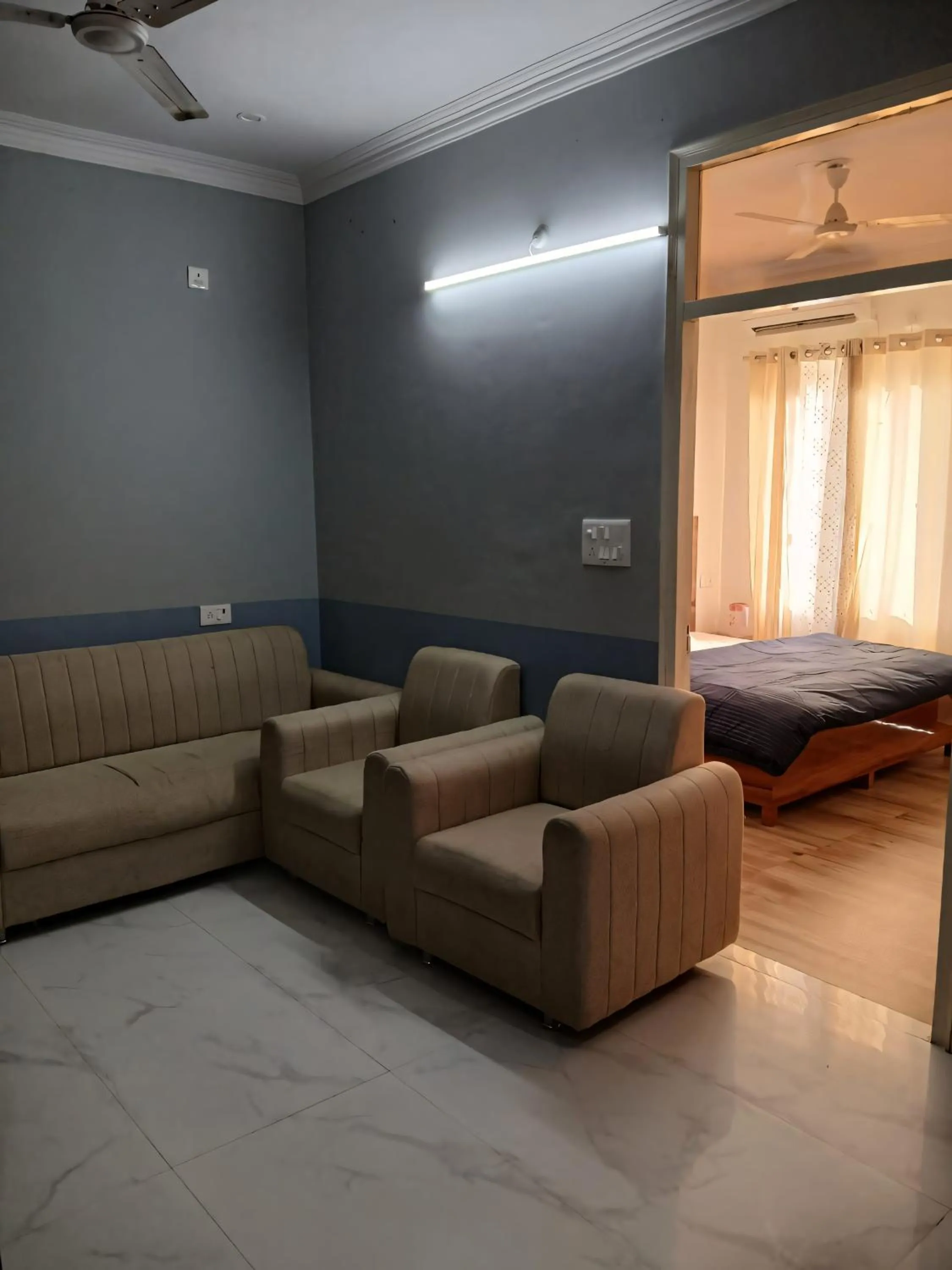 Living room, Bed in Jaiswal Home Stay
