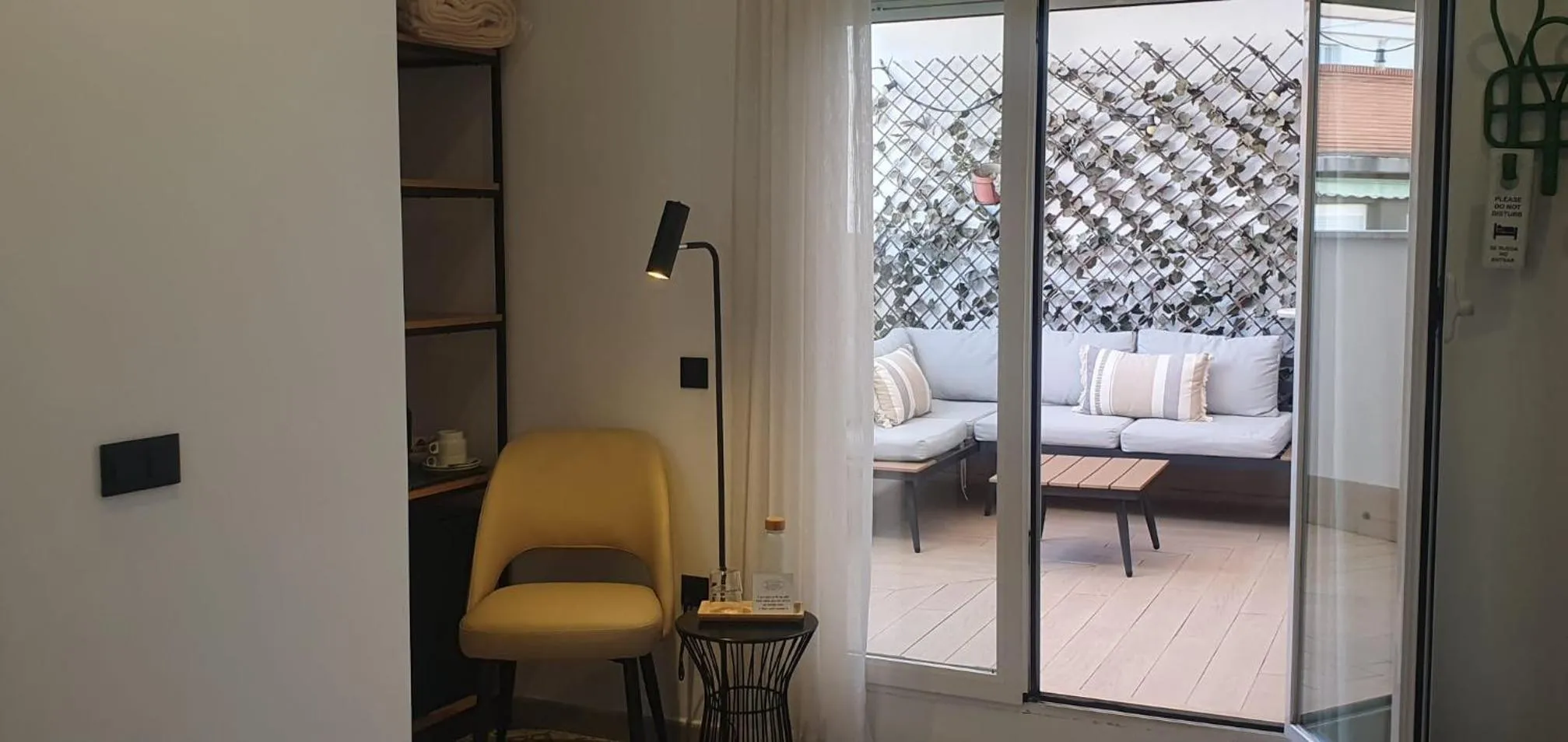 Patio in Zalamera BnB