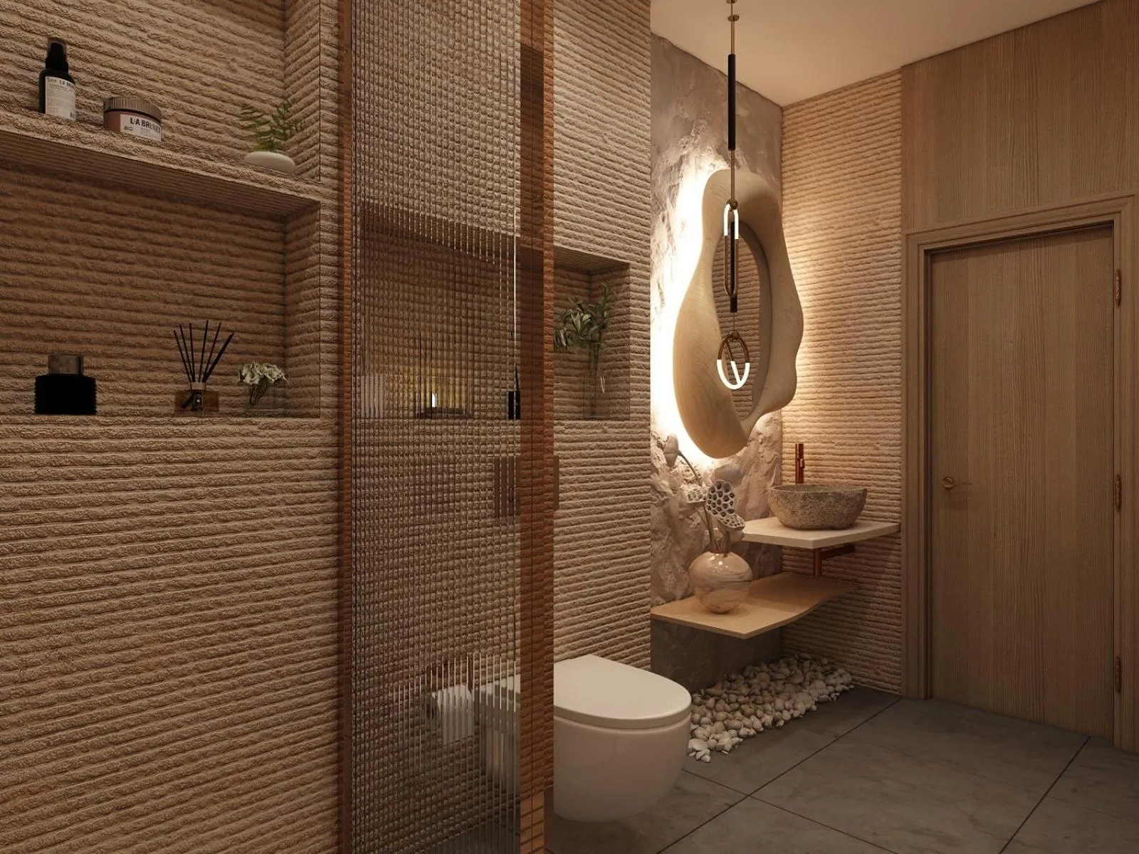 Shower in Eyes Of Egypt Pyramids View Boutique Hotel