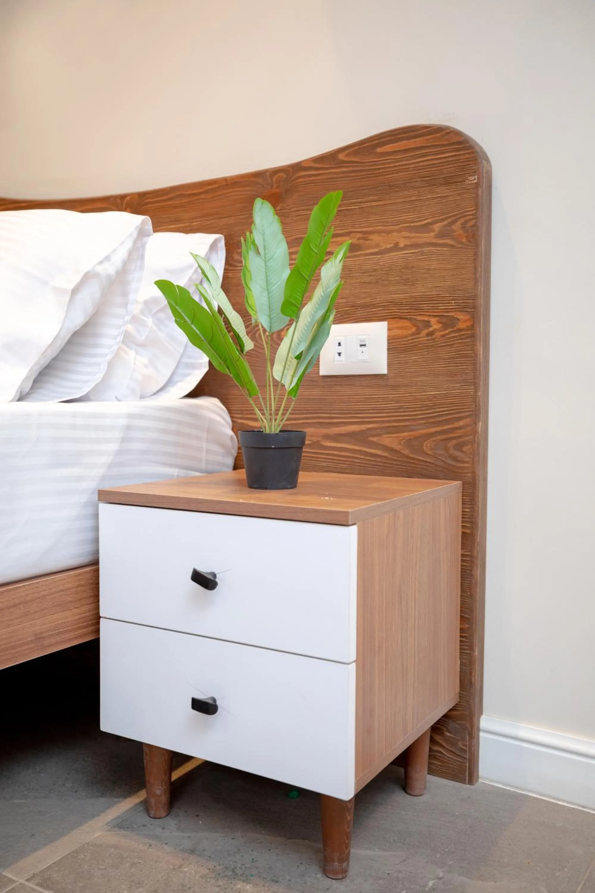 Decorative detail, Bed in Eyes Of Egypt Pyramids View Boutique Hotel