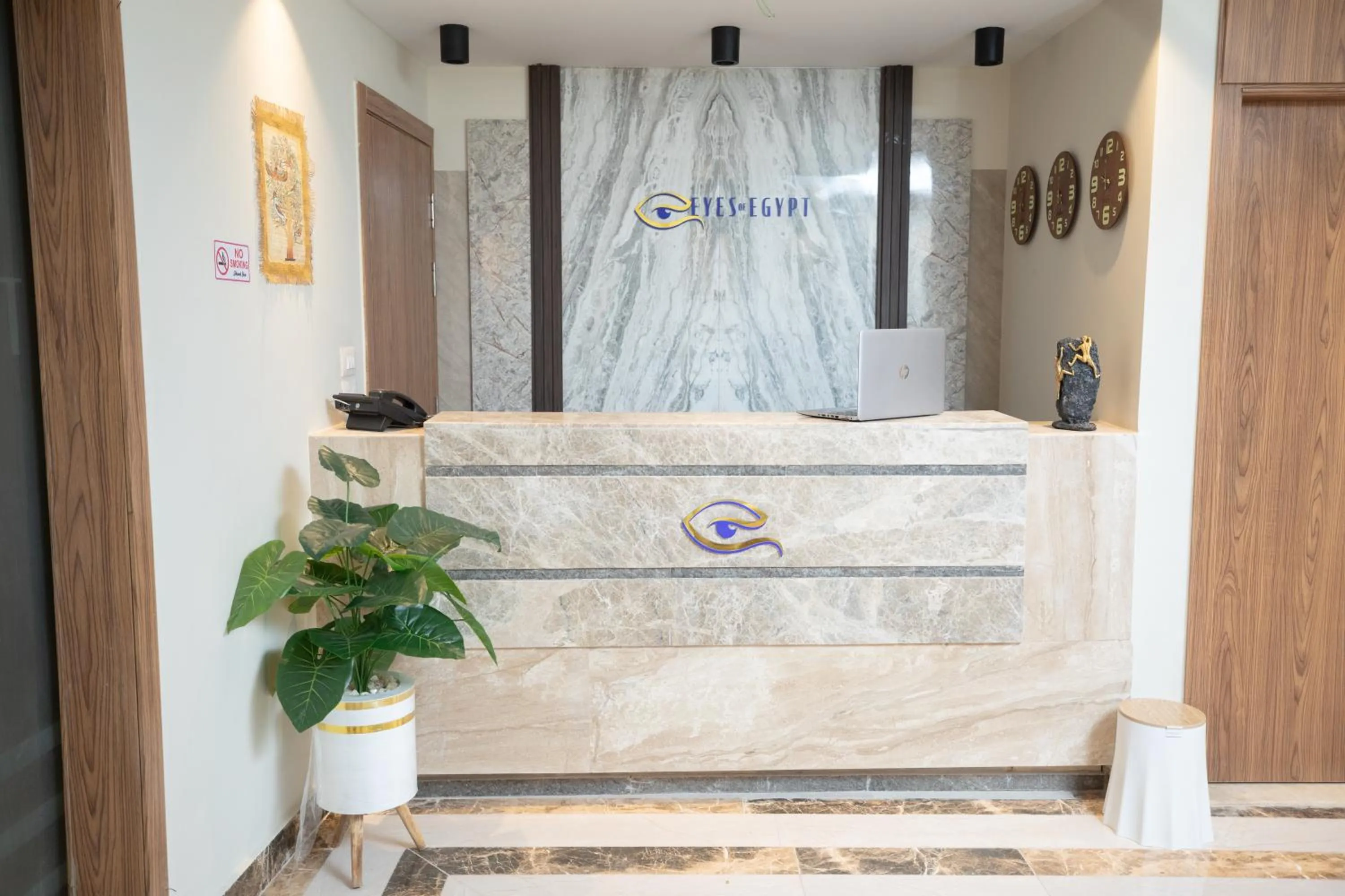 Property building in Eyes Of Egypt Pyramids View Boutique Hotel