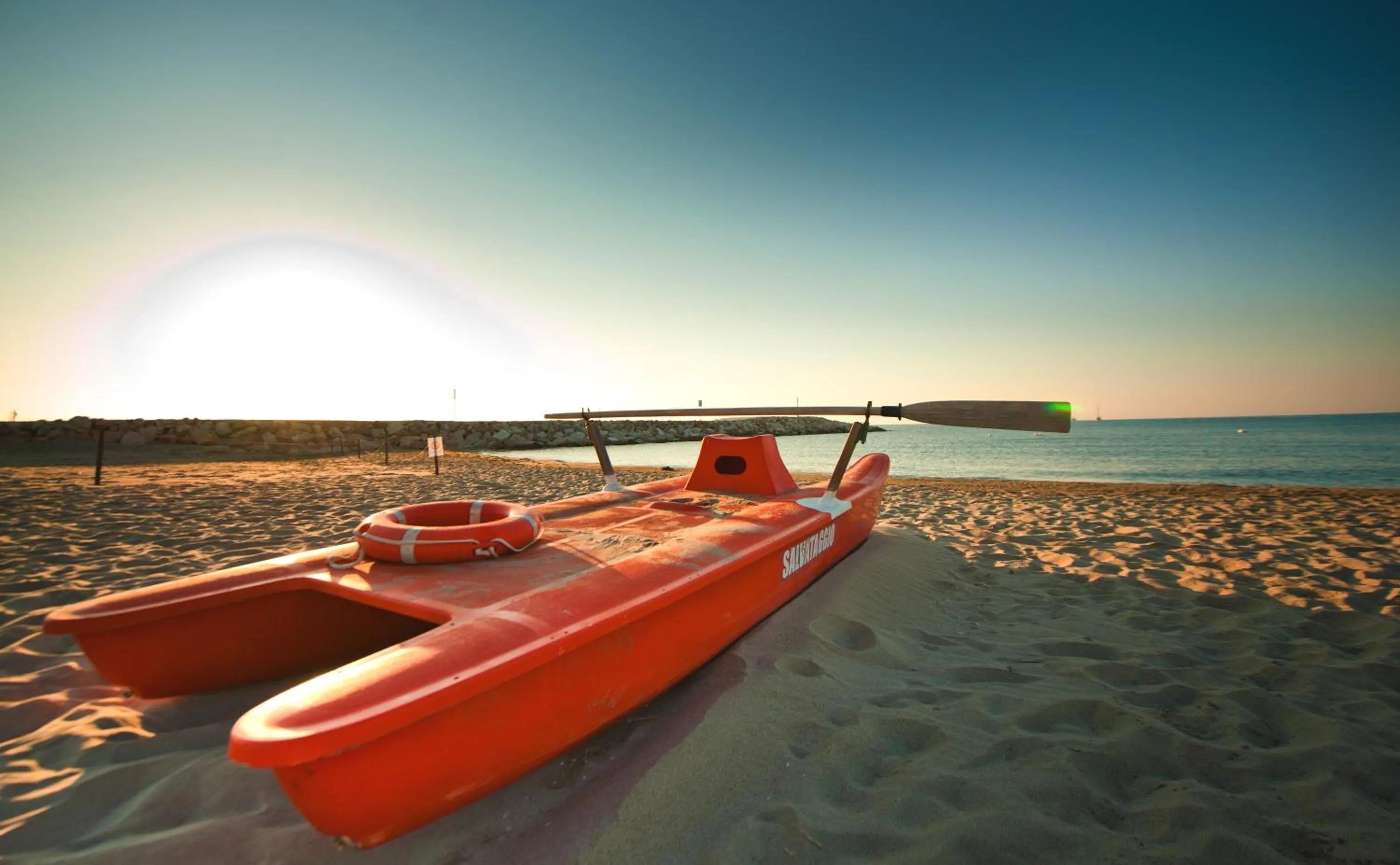 Beach in Argonauti Residence