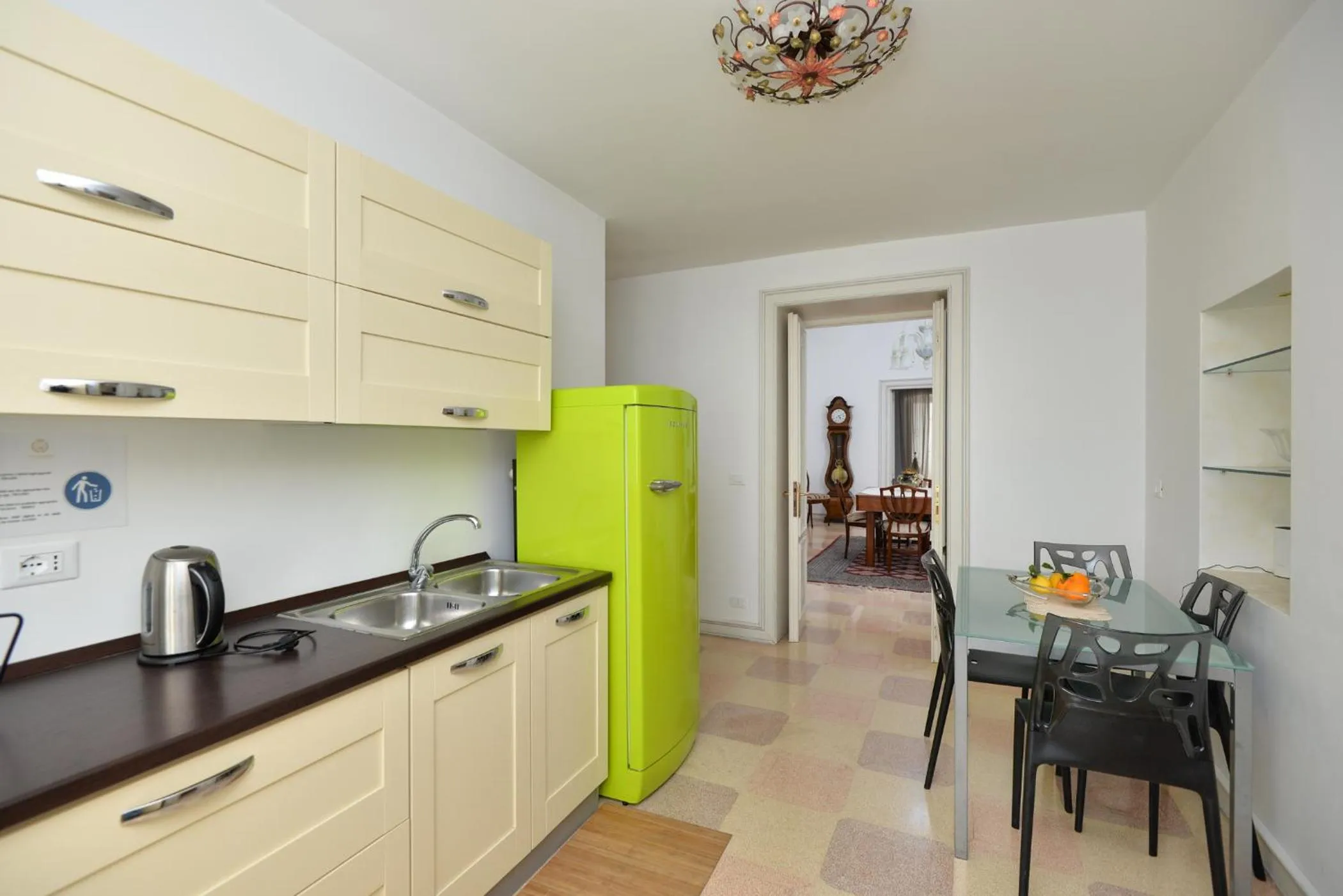 Kitchen or kitchenette in Palazzo Rodio