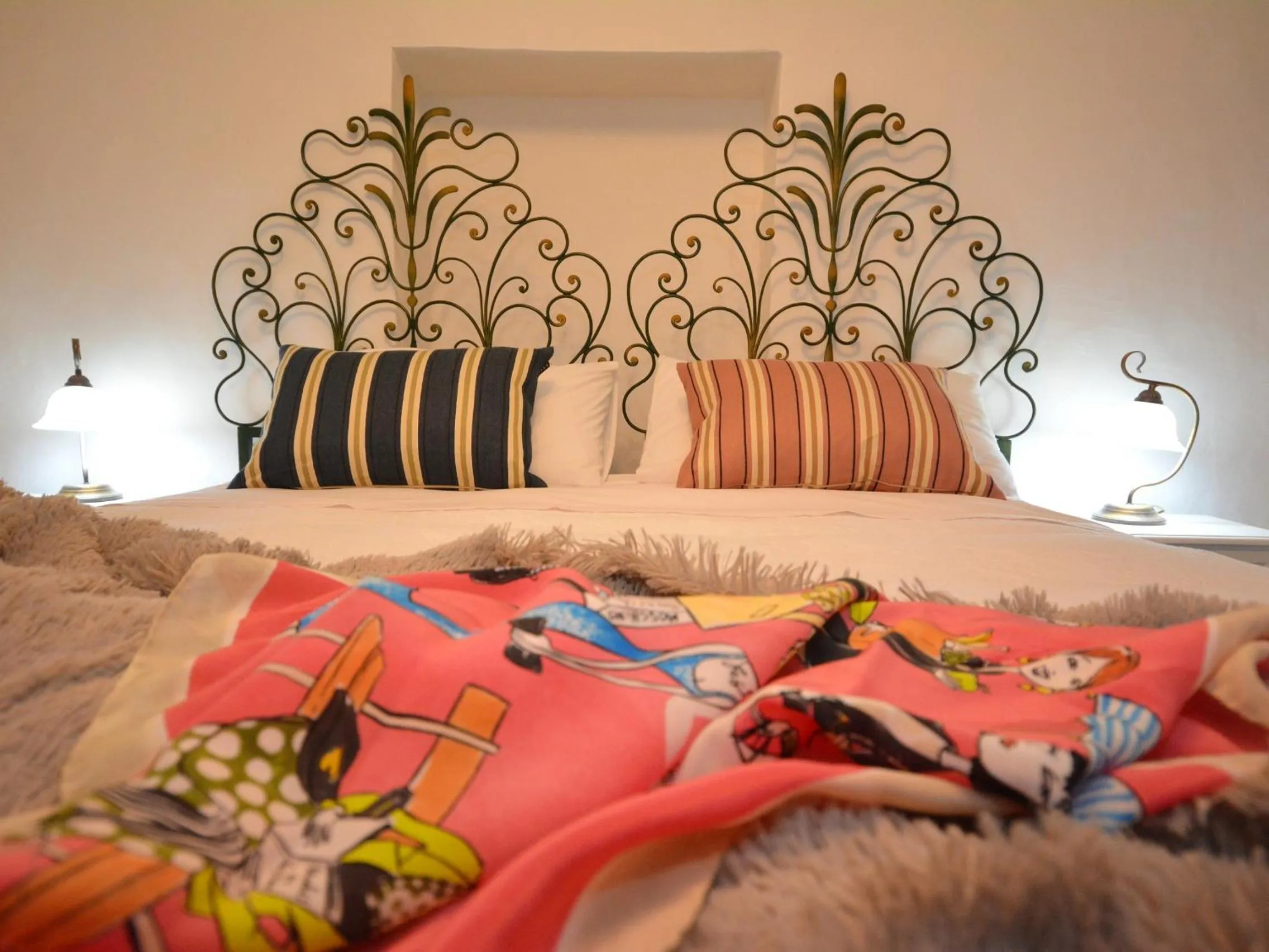 Bed in Palazzo Rodio