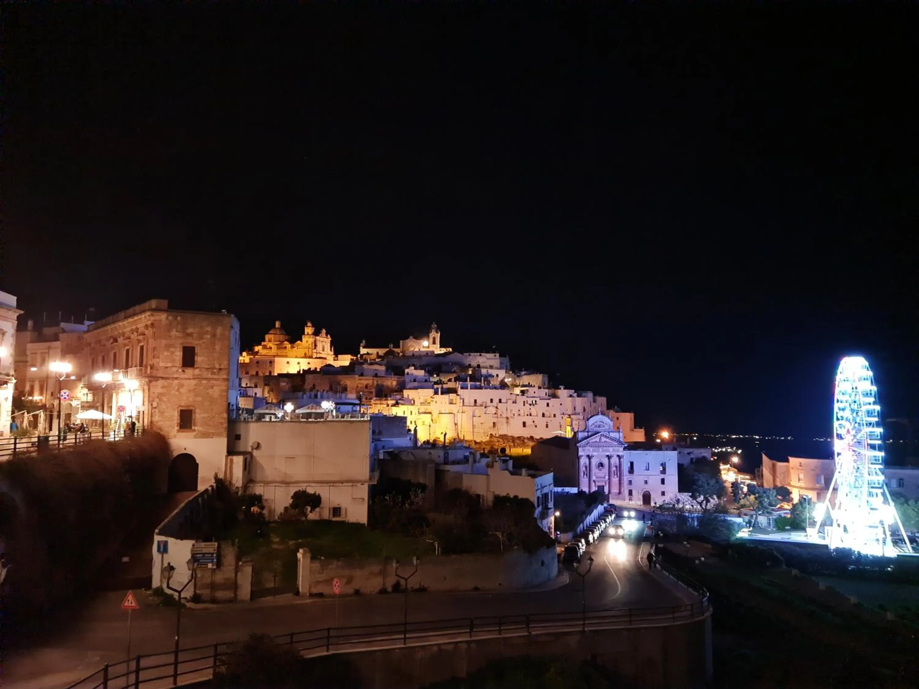 City view in Palazzo Rodio