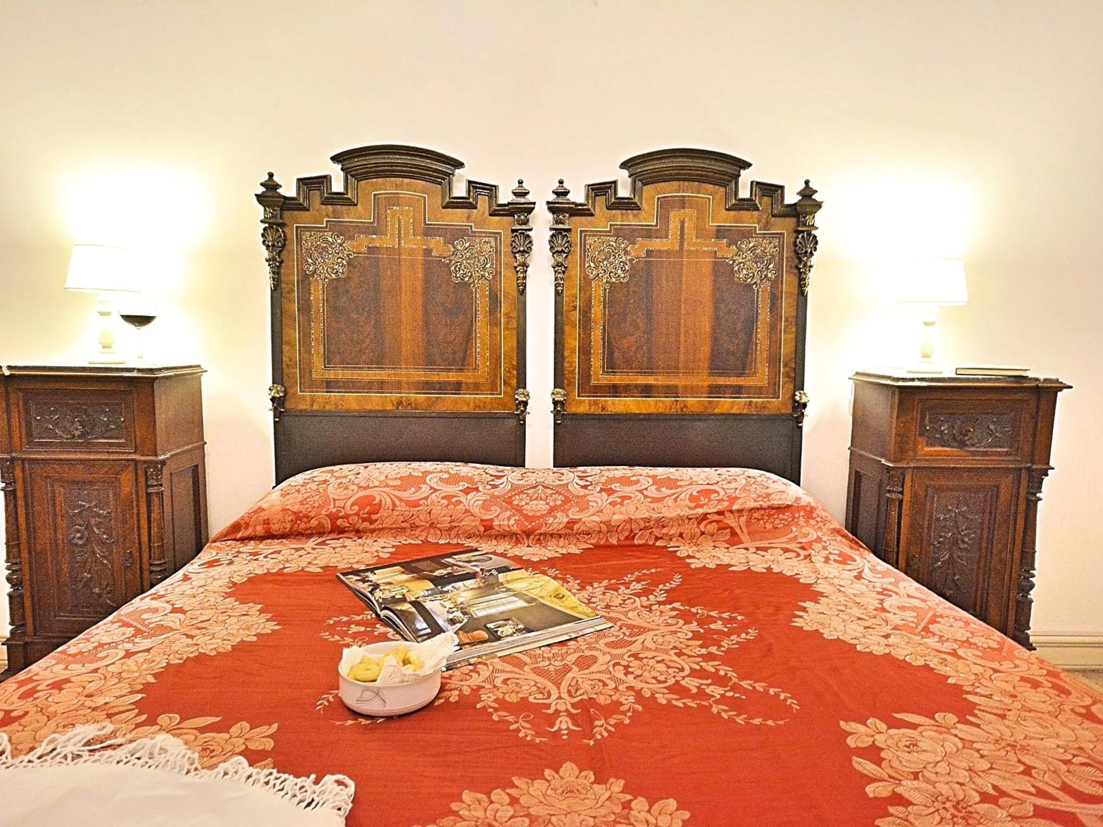 Bedroom, Bed in Palazzo Rodio