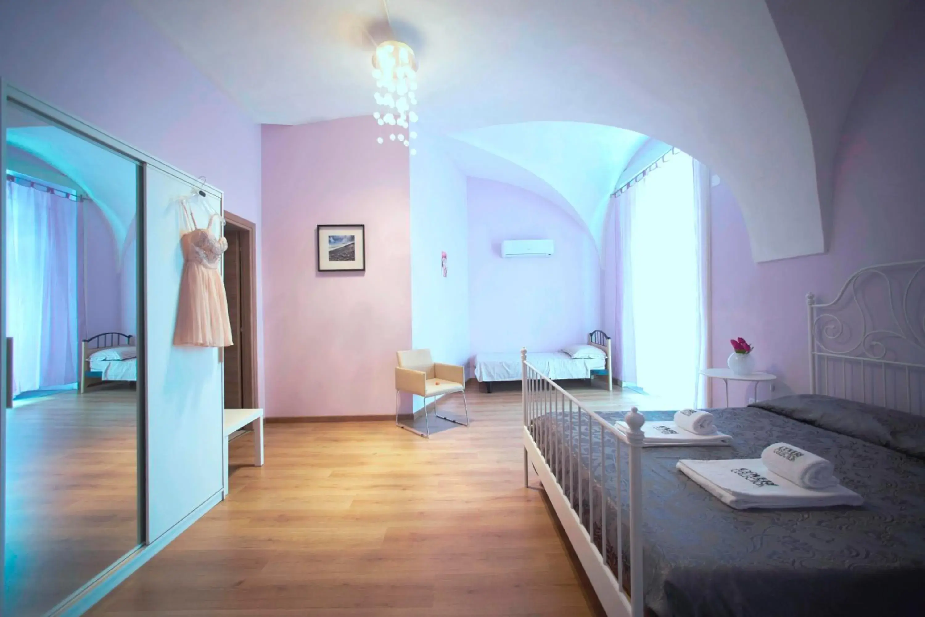 Quadruple Room - single occupancy in B&B Favola Mediterranea Quadruple Room - single occupancy in B&B Favola Mediterranea