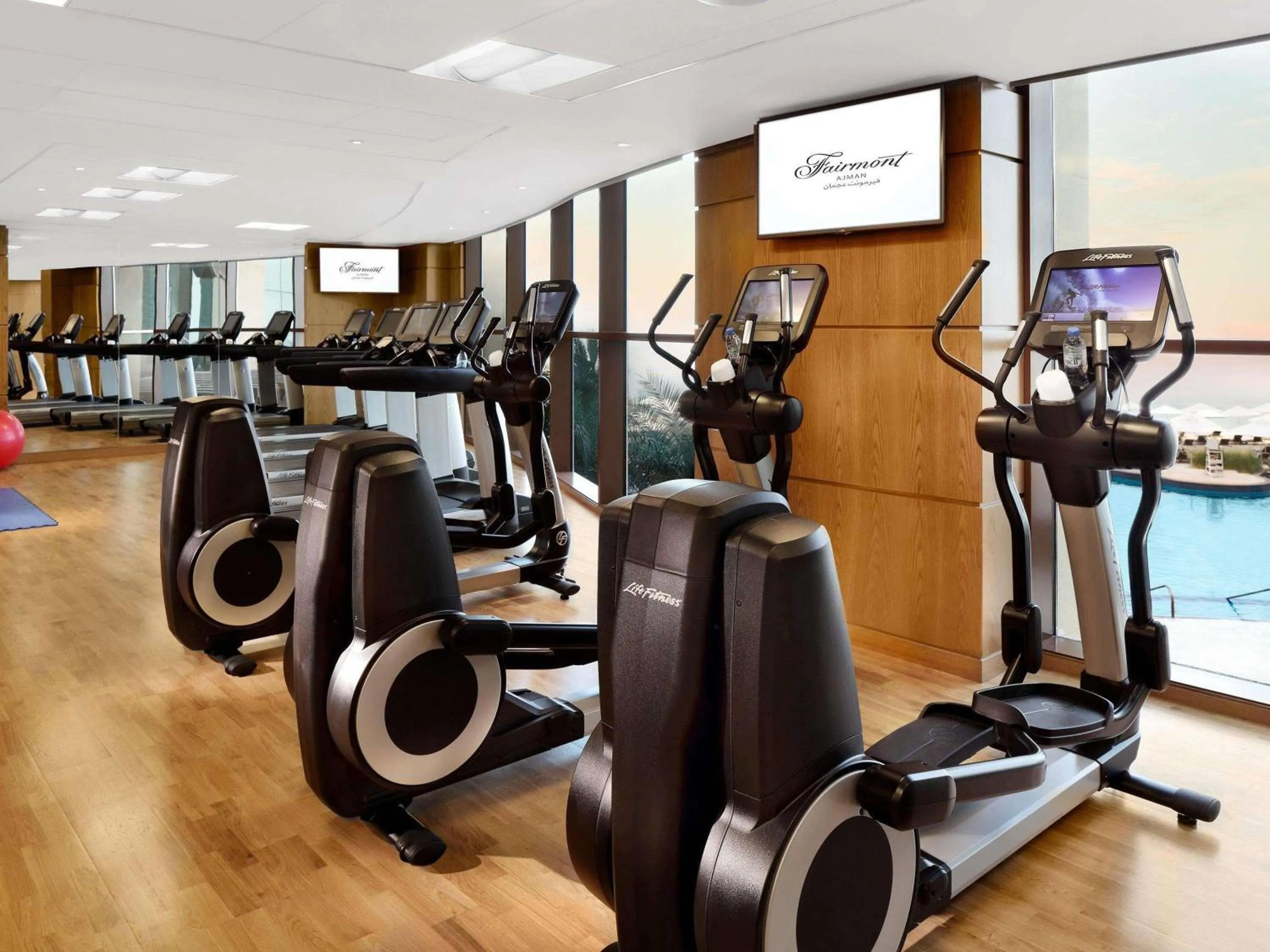 Fitness centre/facilities in Fairmont Ajman