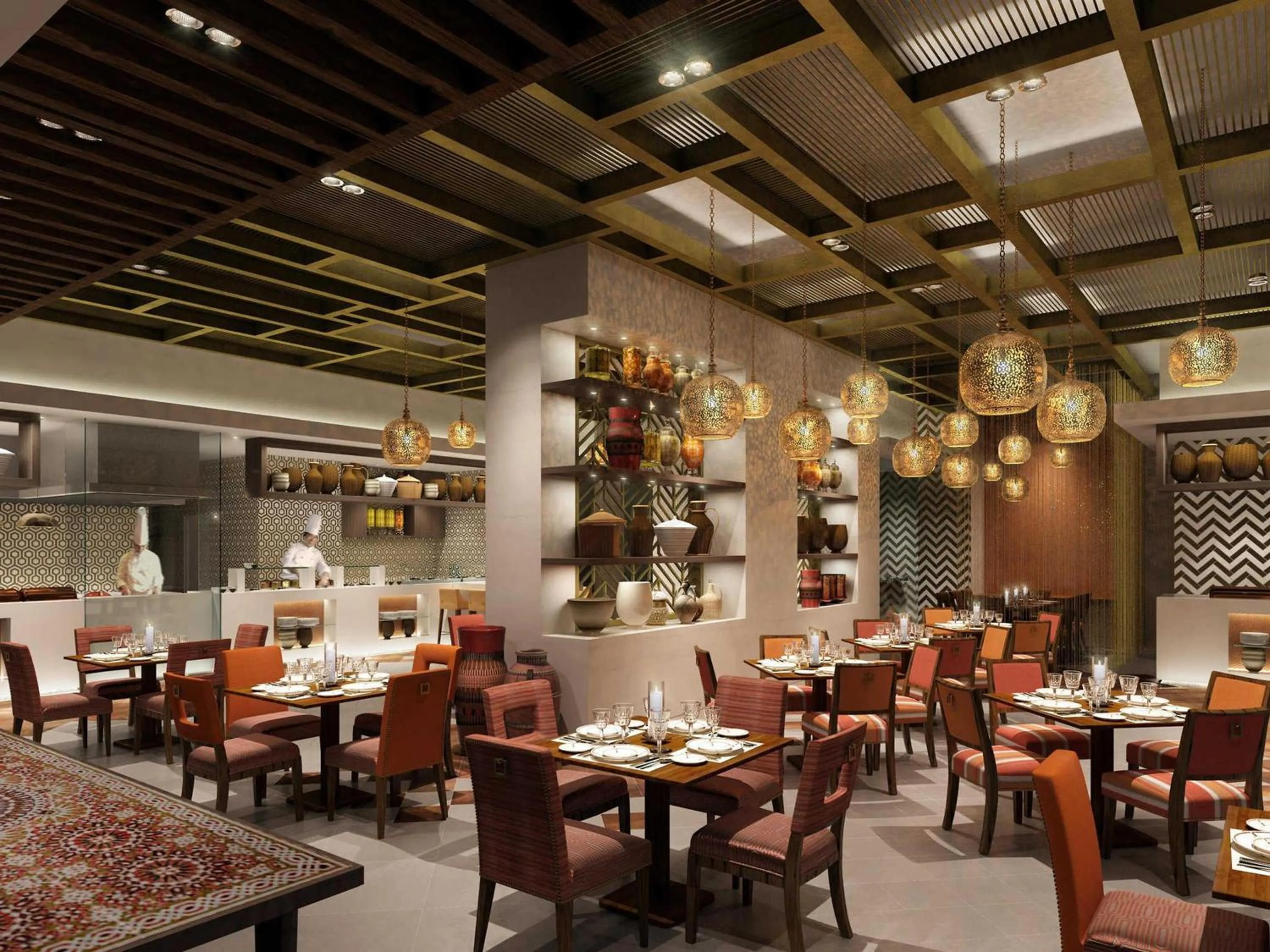 Restaurant/places to eat in Fairmont Ajman